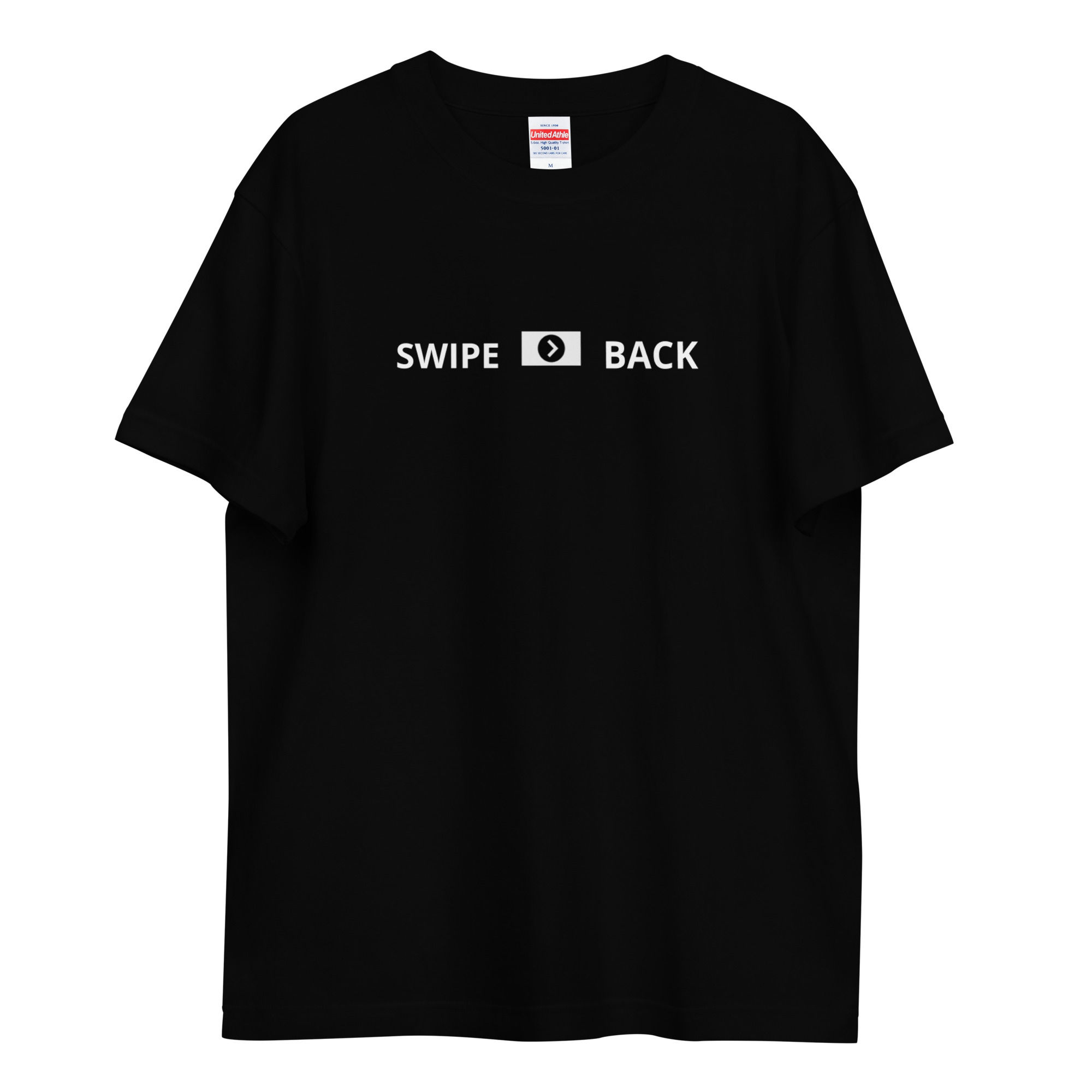 SWIPE BACK Adult quality tee
