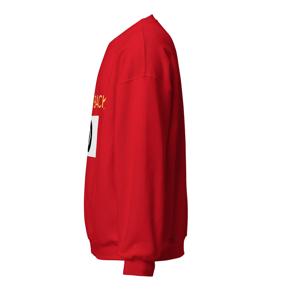 Thumbnail: Swipe Back Unisex Sweatshirt