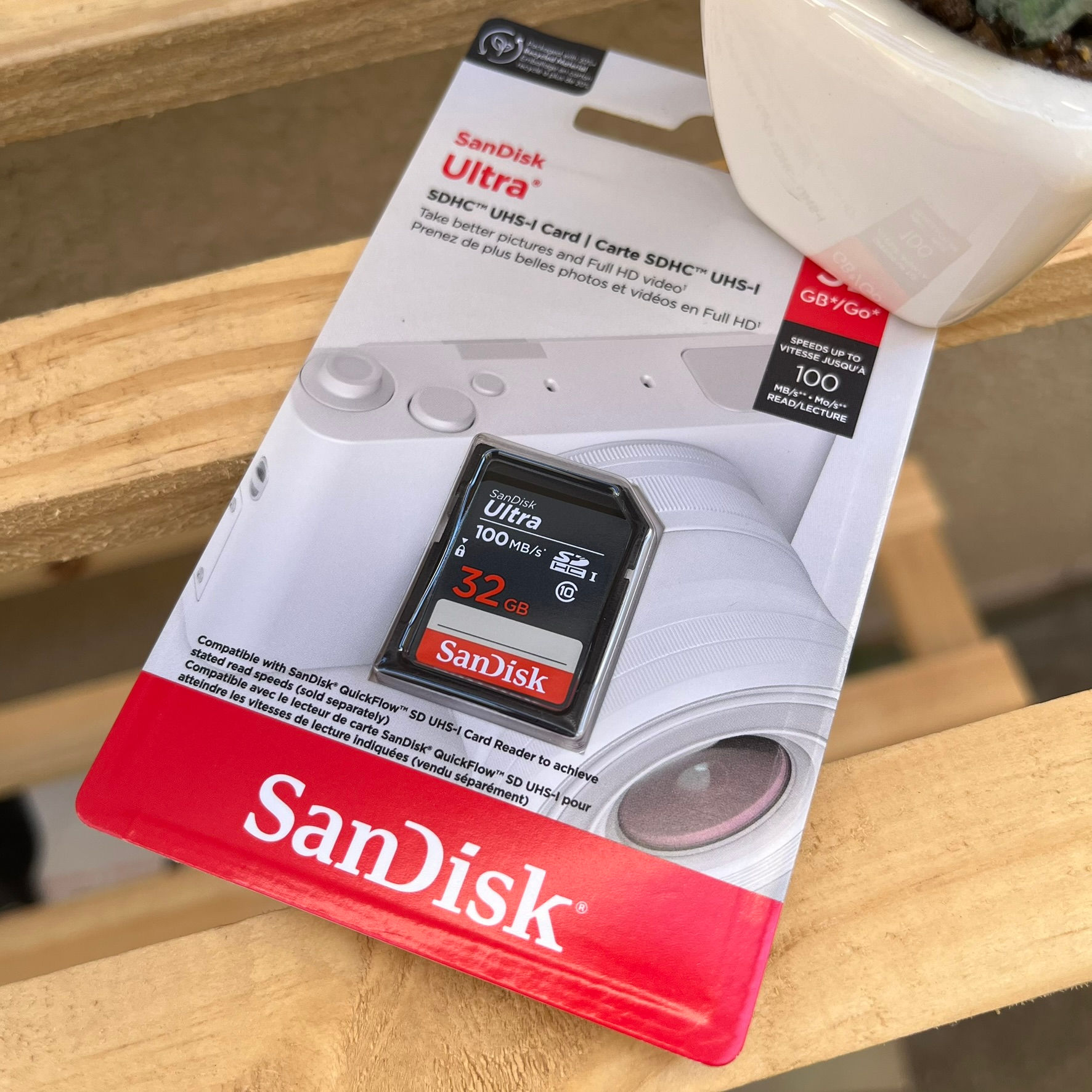 Cartão de Memória SD Sandisk 32 GB Ultra 100 mbs