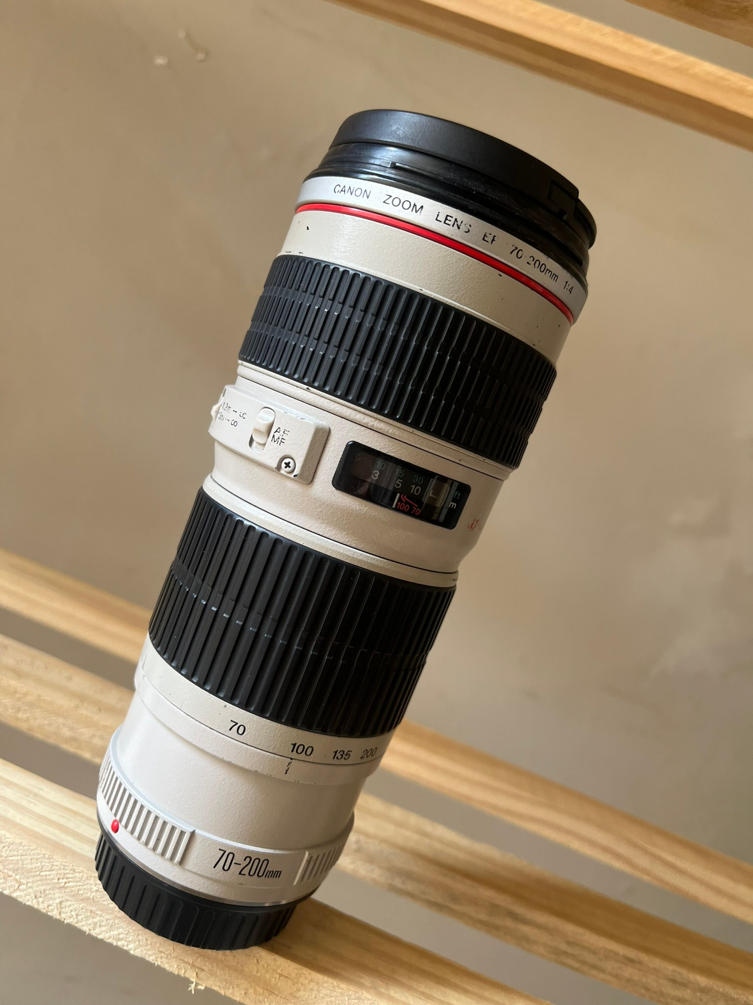 Objetiva Canon 70-200 mm 1:4 USM L EF
