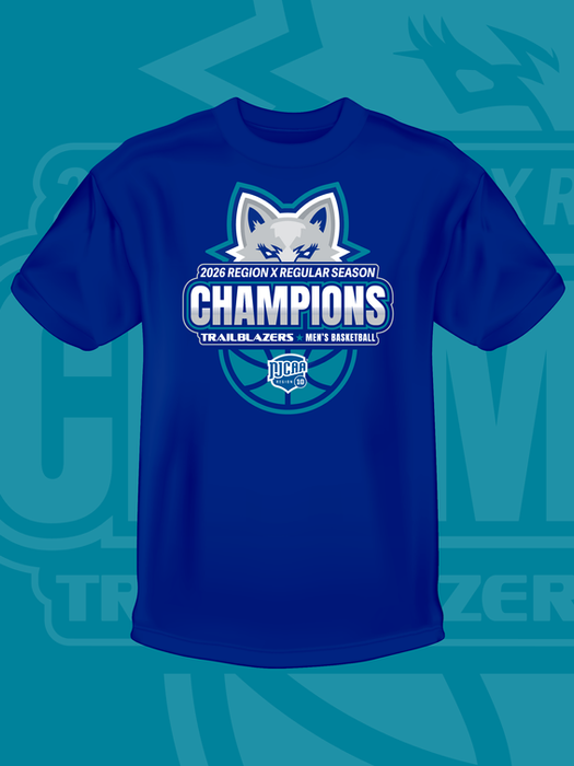 Region 10 Regular Season Men's Basketball Championship Shirt Forsyth Tech Trailblazers