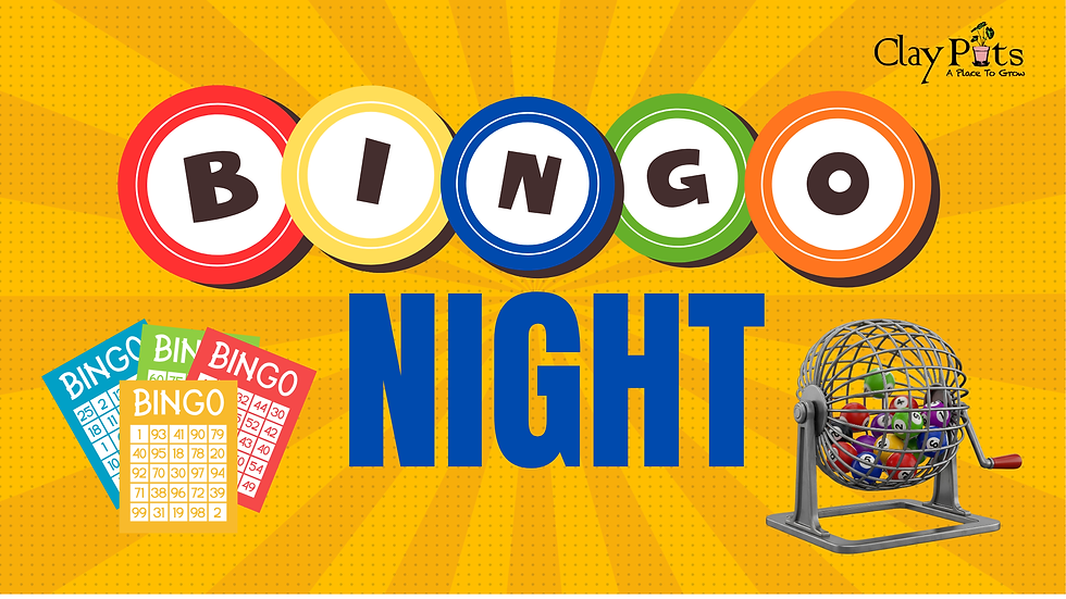 Bingo Night at Clay Pots