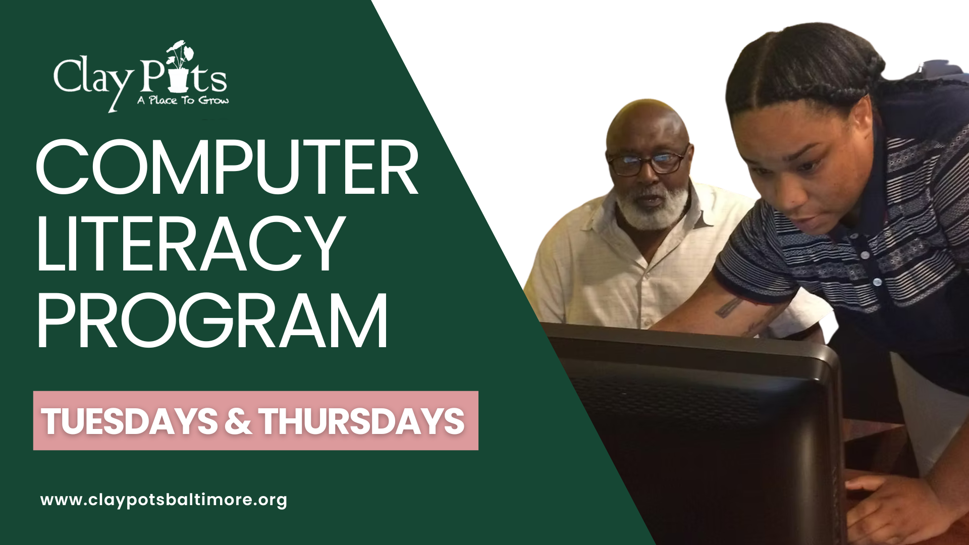 Community Computer Literacy Class Rsa Computer Literacy Program | Clay Pots
