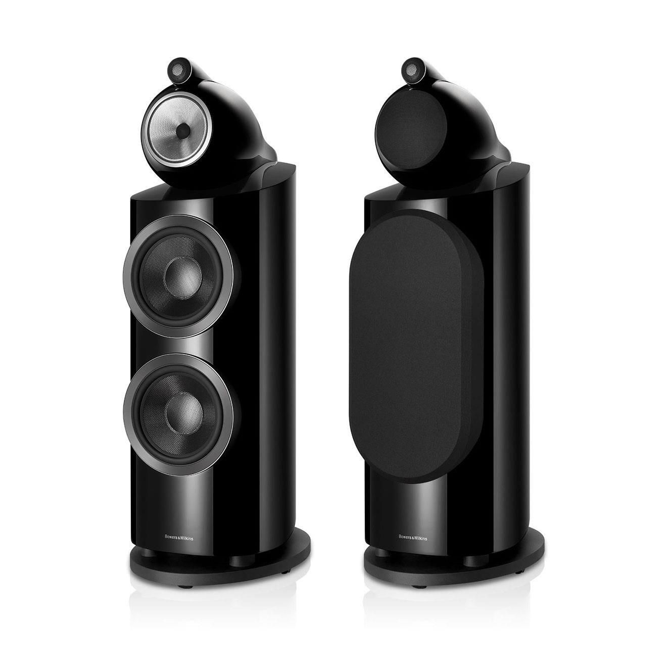 B&W (Bowers & Wilkins)800 D3 Diamond Speakers - New - Gloss Black