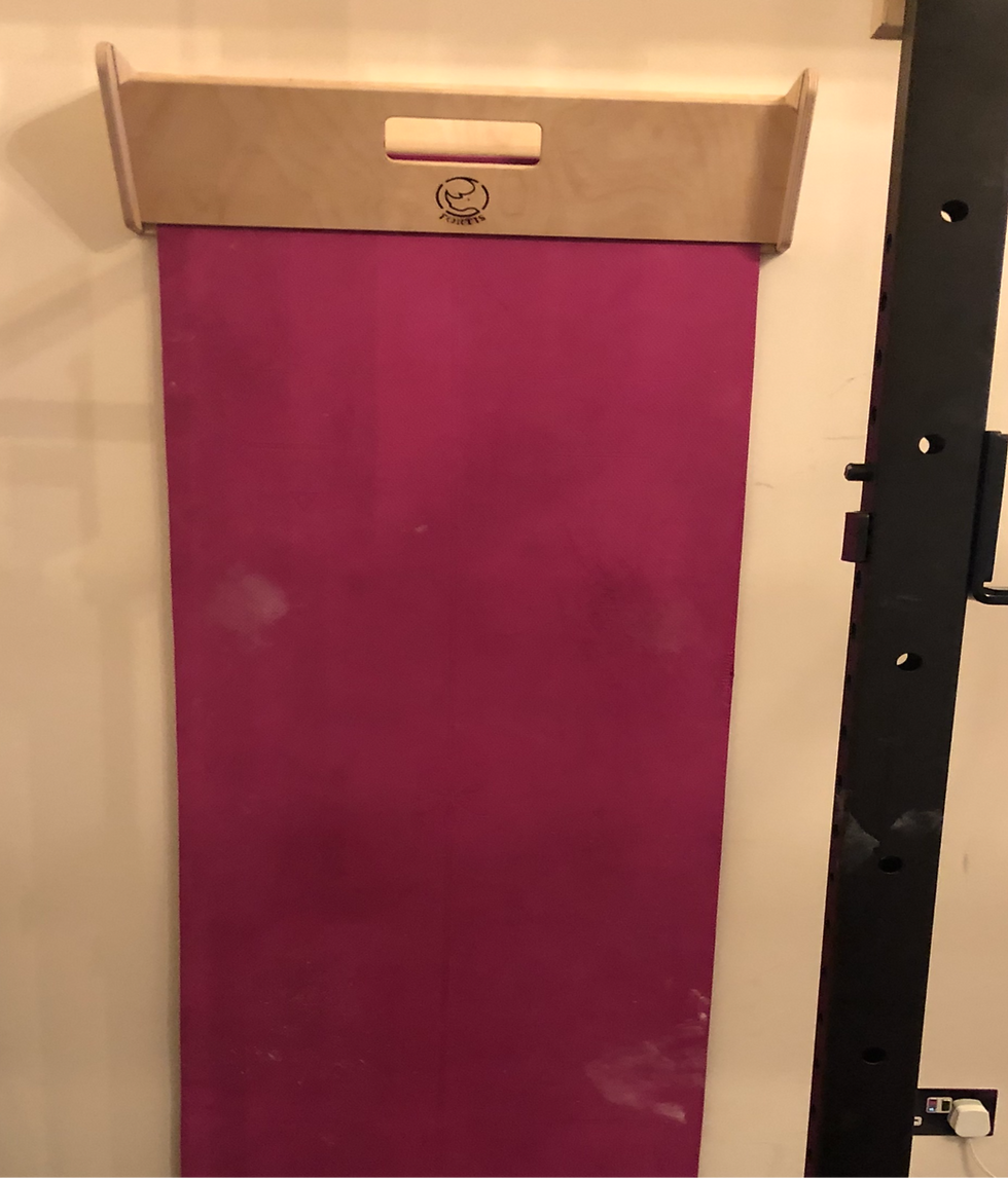 Gym/Yoga Mat Wall Rack