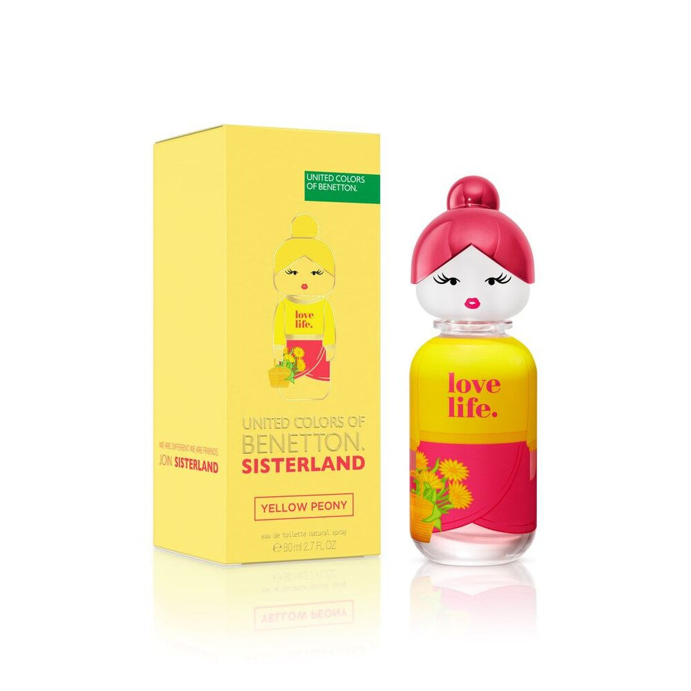 BENETTON SISTERLAND YELLOW PEONY X 80 ML