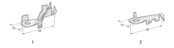 FUSE COMPONENTES TERMINAIS ANTI ROTACIONAL