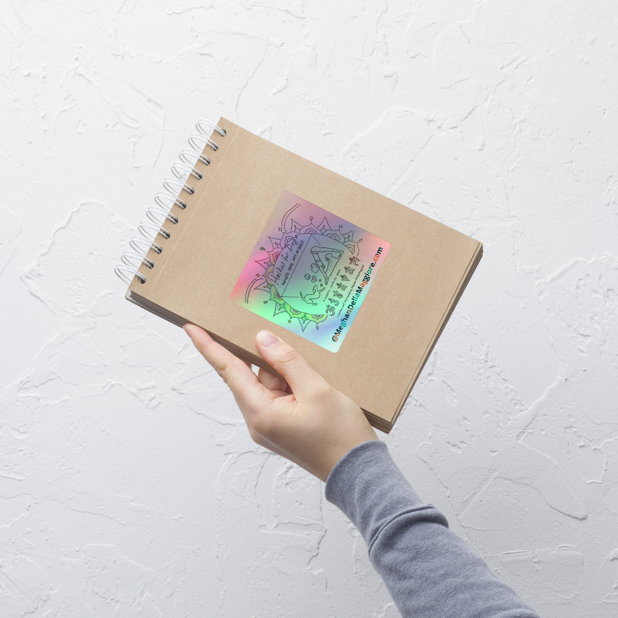 holographic stickers | Haikus for Doga