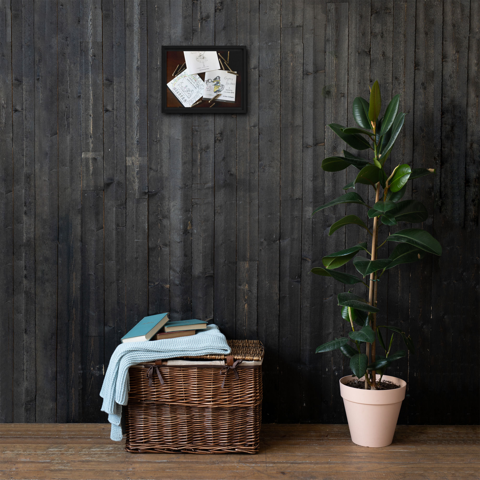 framed canvas | namaste home collection©