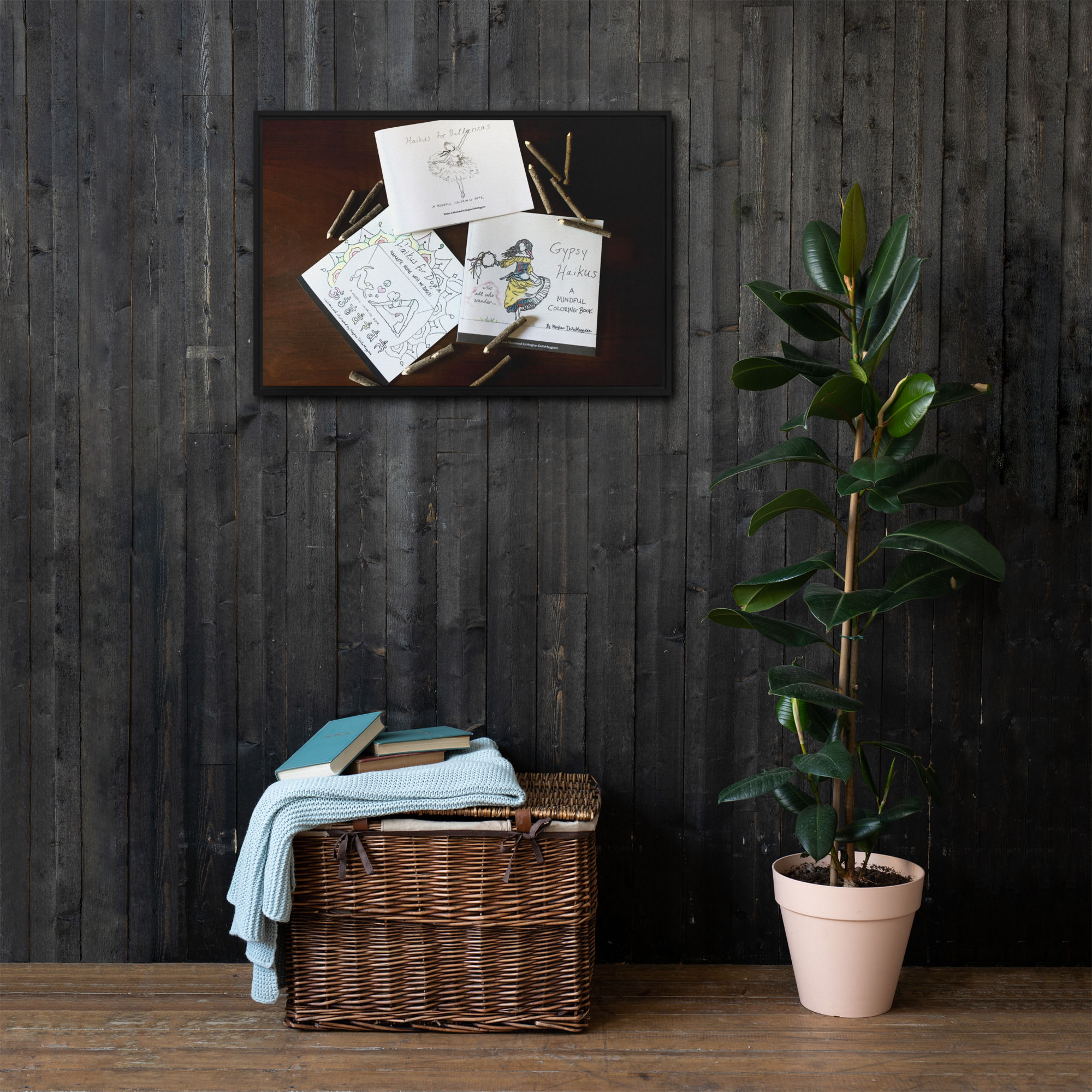 framed canvas | namaste home collection©
