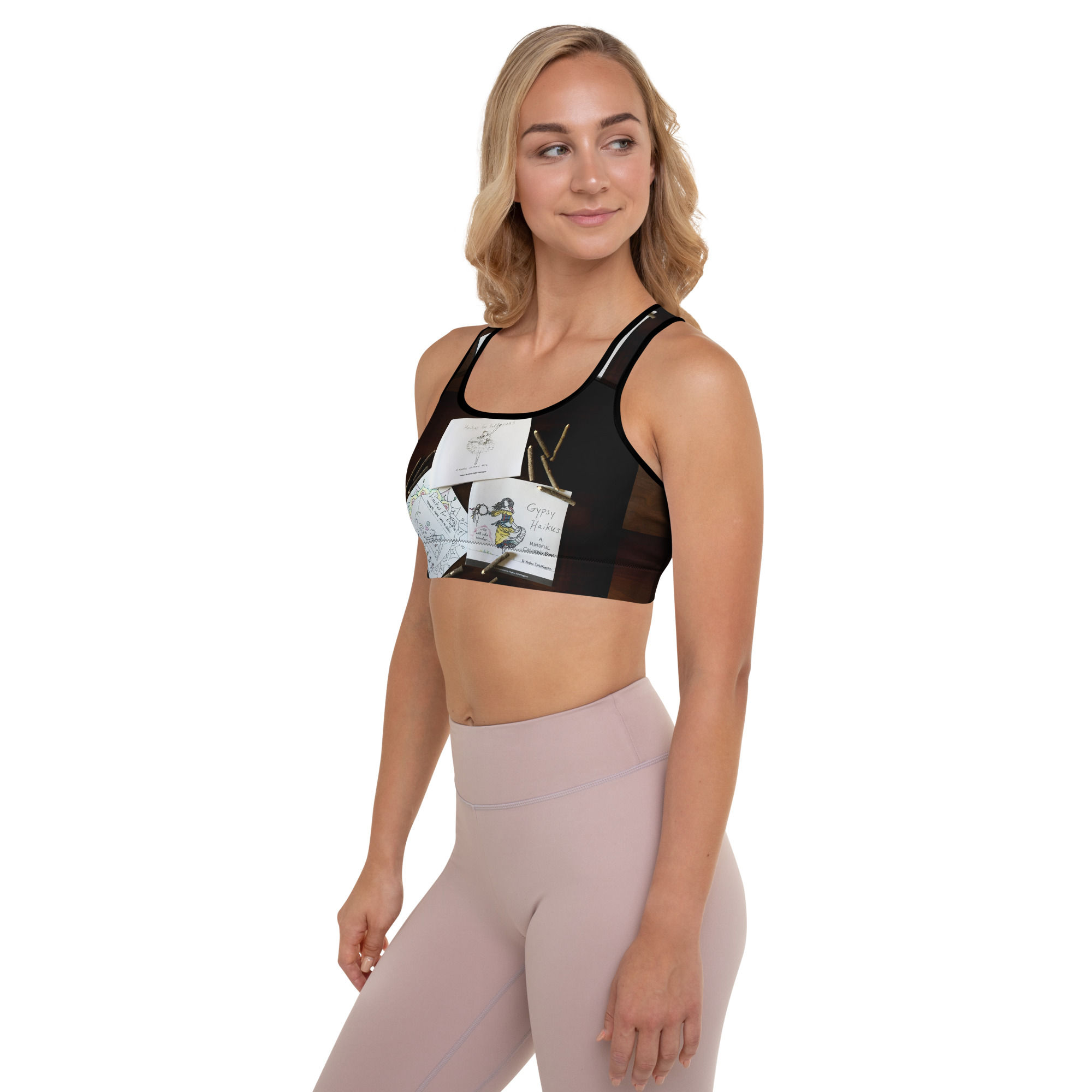 padded sports bra
