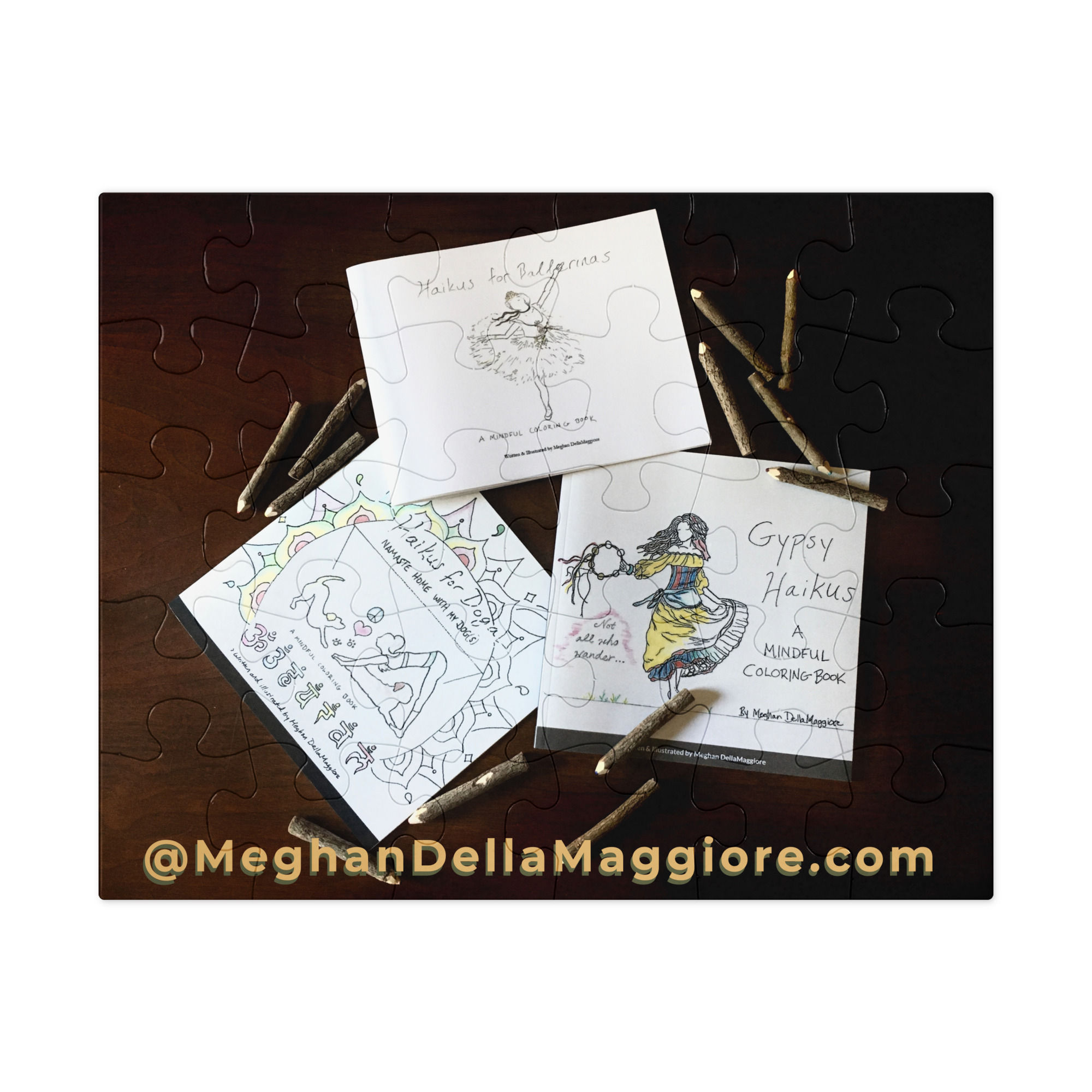 jigsaw puzzle with tin | namaste home collection©