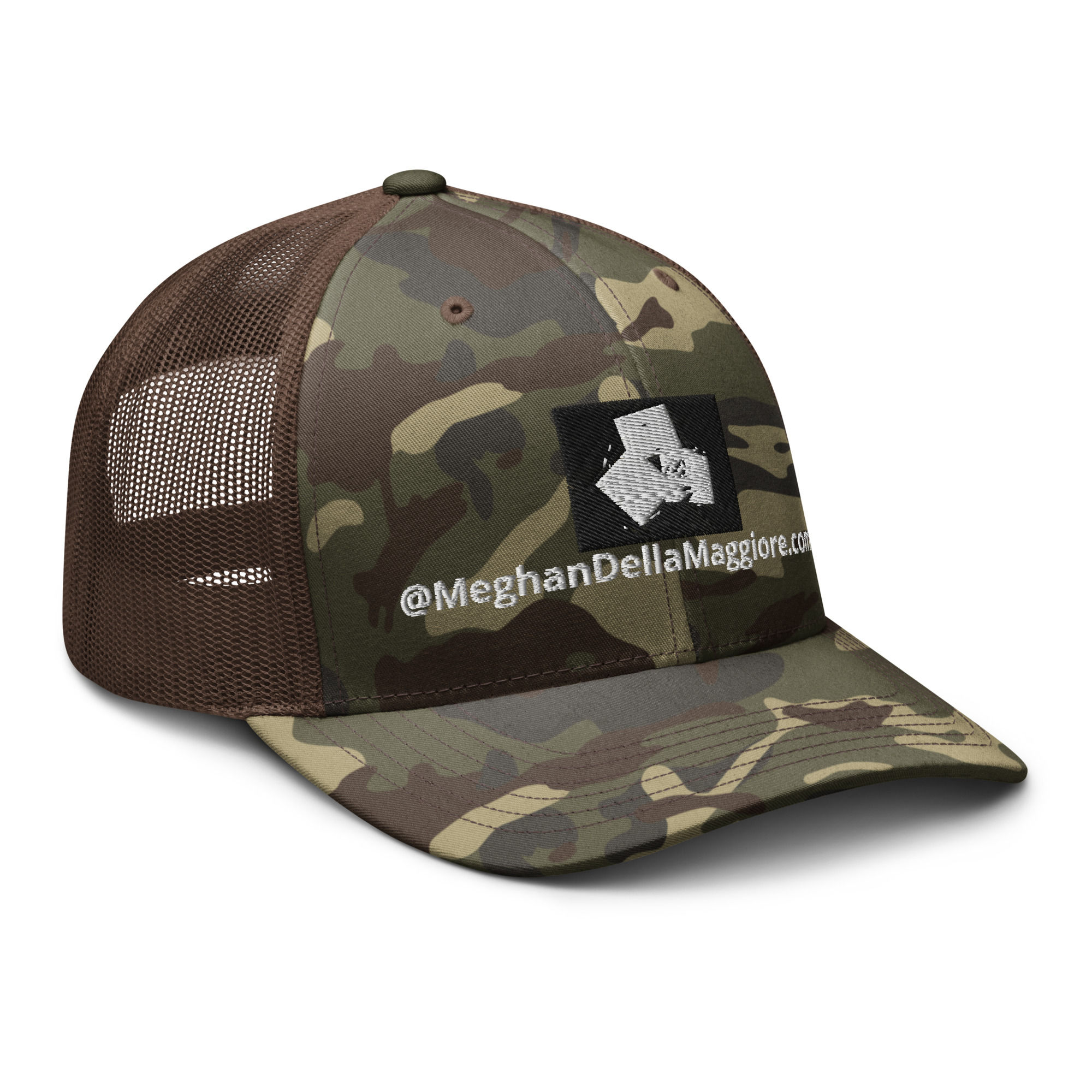 camouflage trucker hat