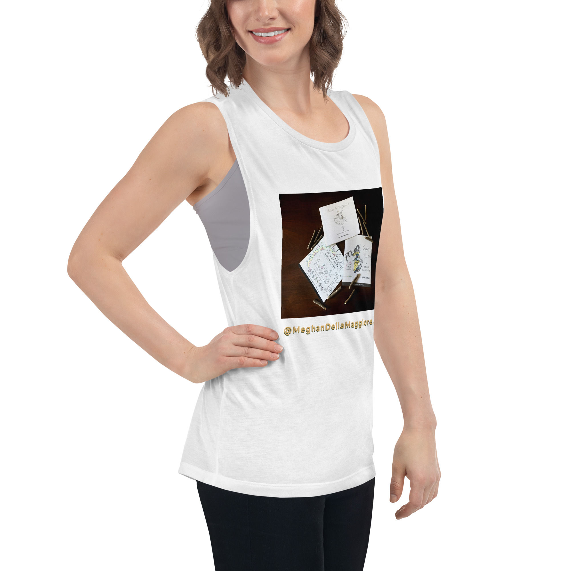 ladies’ muscle tank