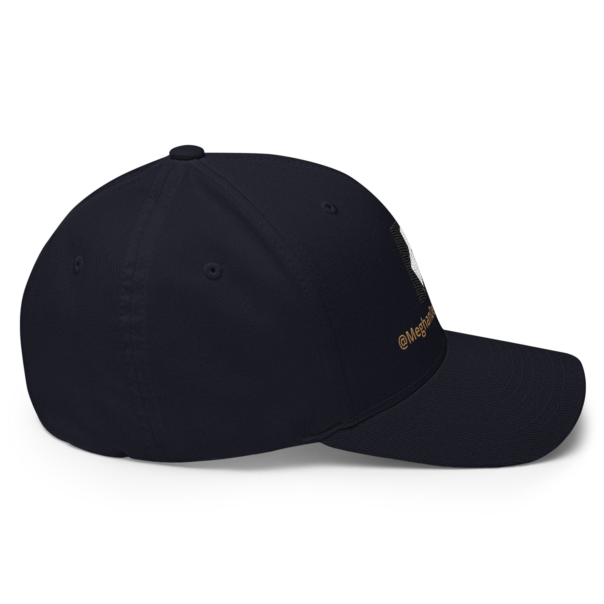 structured twill cap
