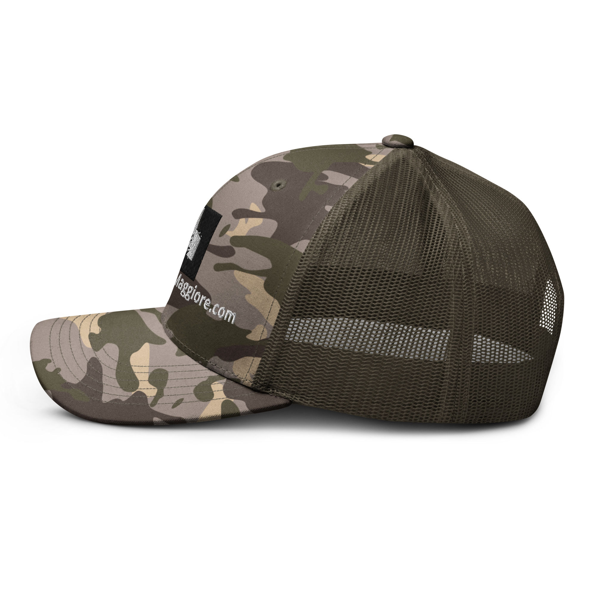camouflage trucker hat