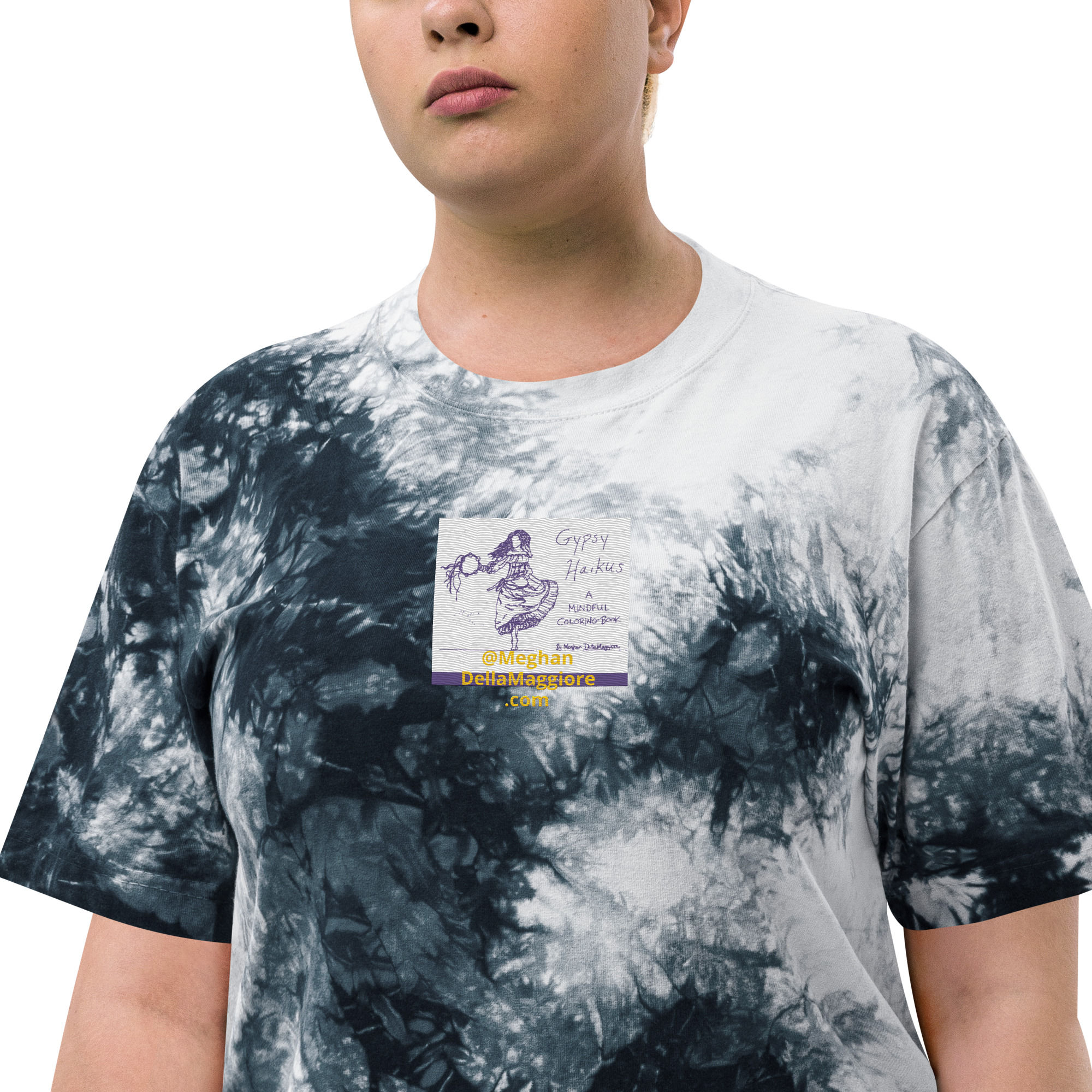 oversized tie-dye t-shirt | Gypsy Haikus: Not All Who Wander...