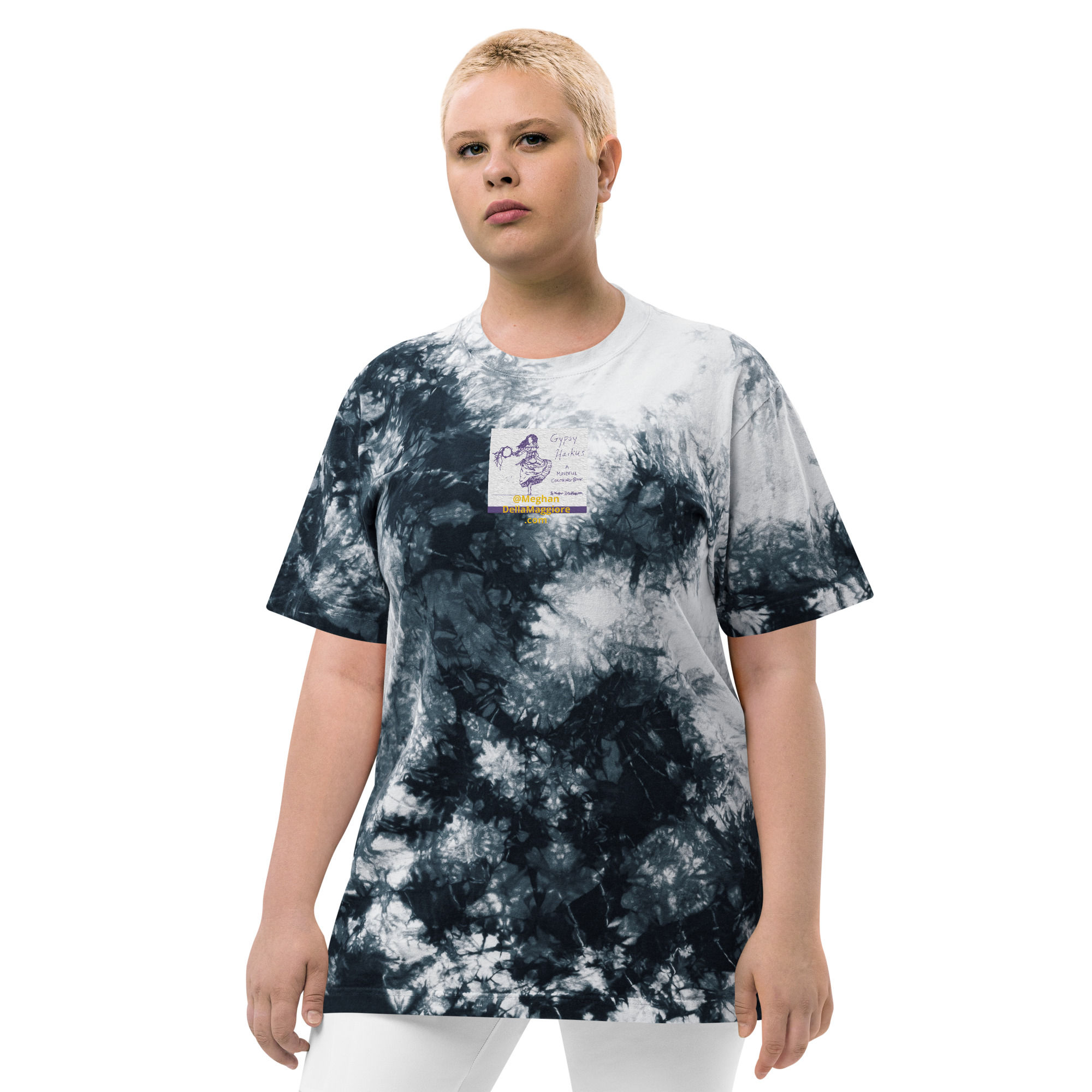 oversized tie-dye t-shirt | Gypsy Haikus: Not All Who Wander...