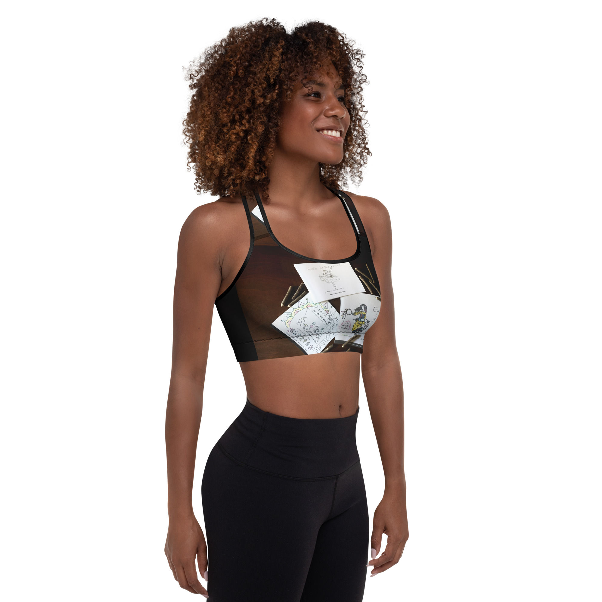 padded sports bra