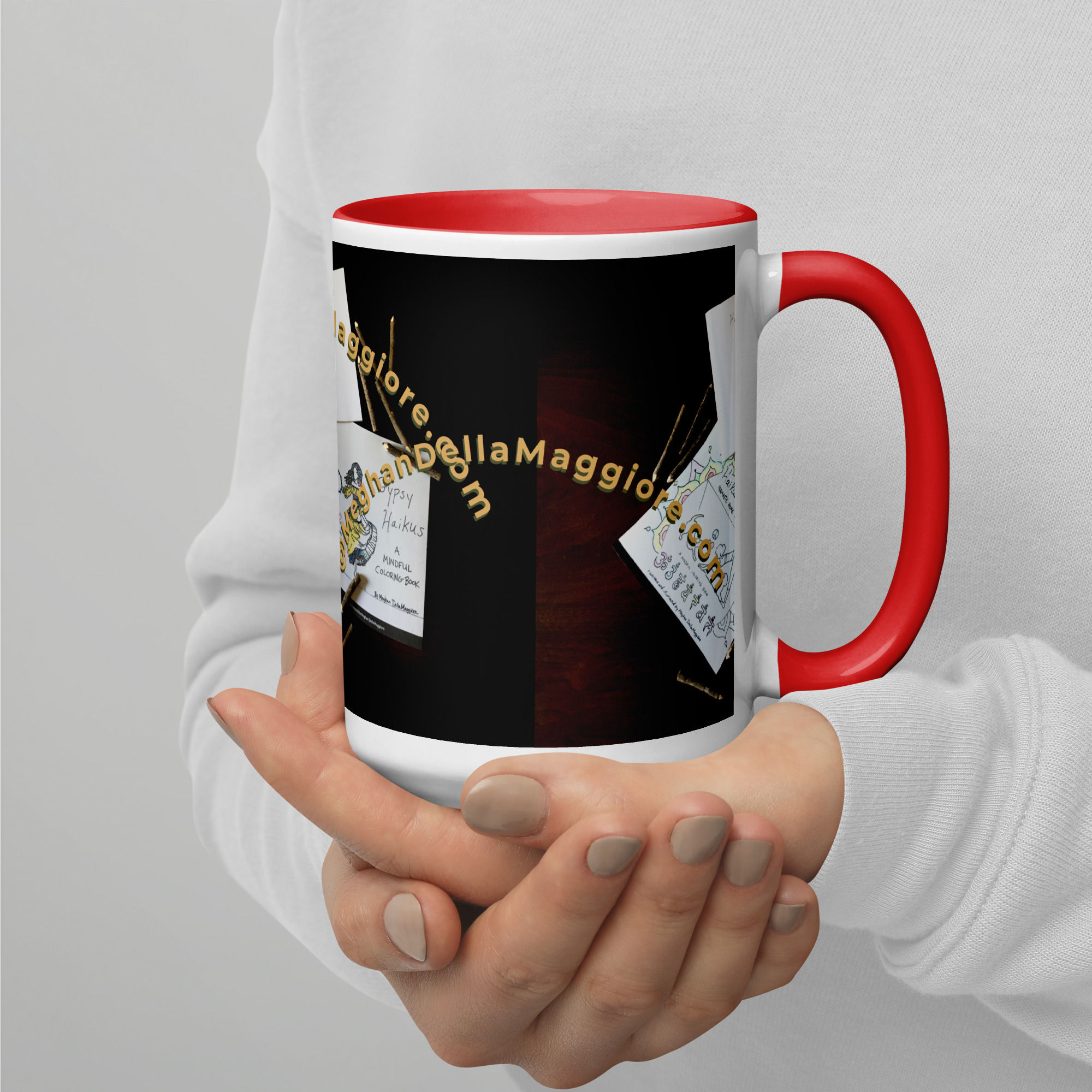 mug with color inside | namaste home collection©