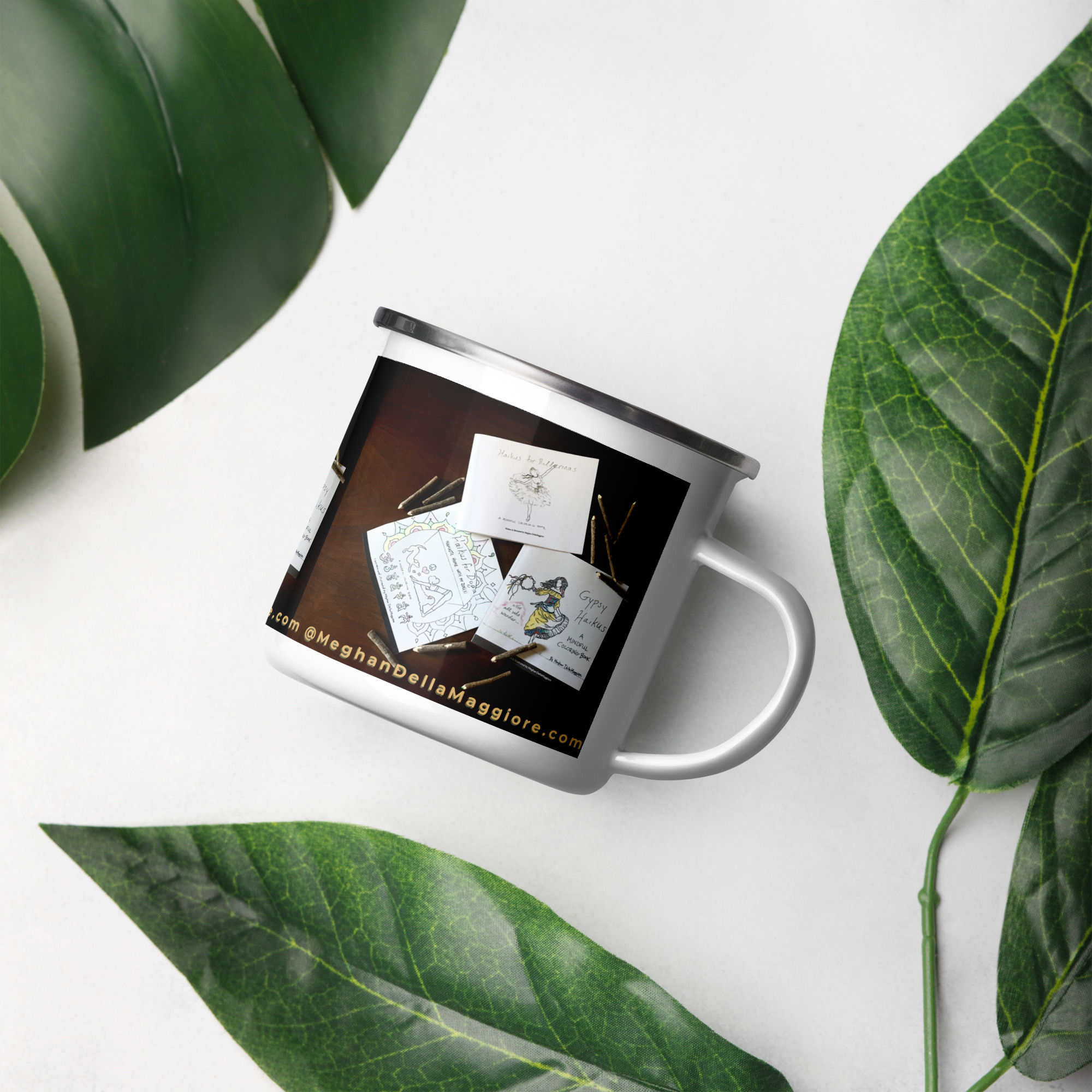 enamel mug | namaste home collection©