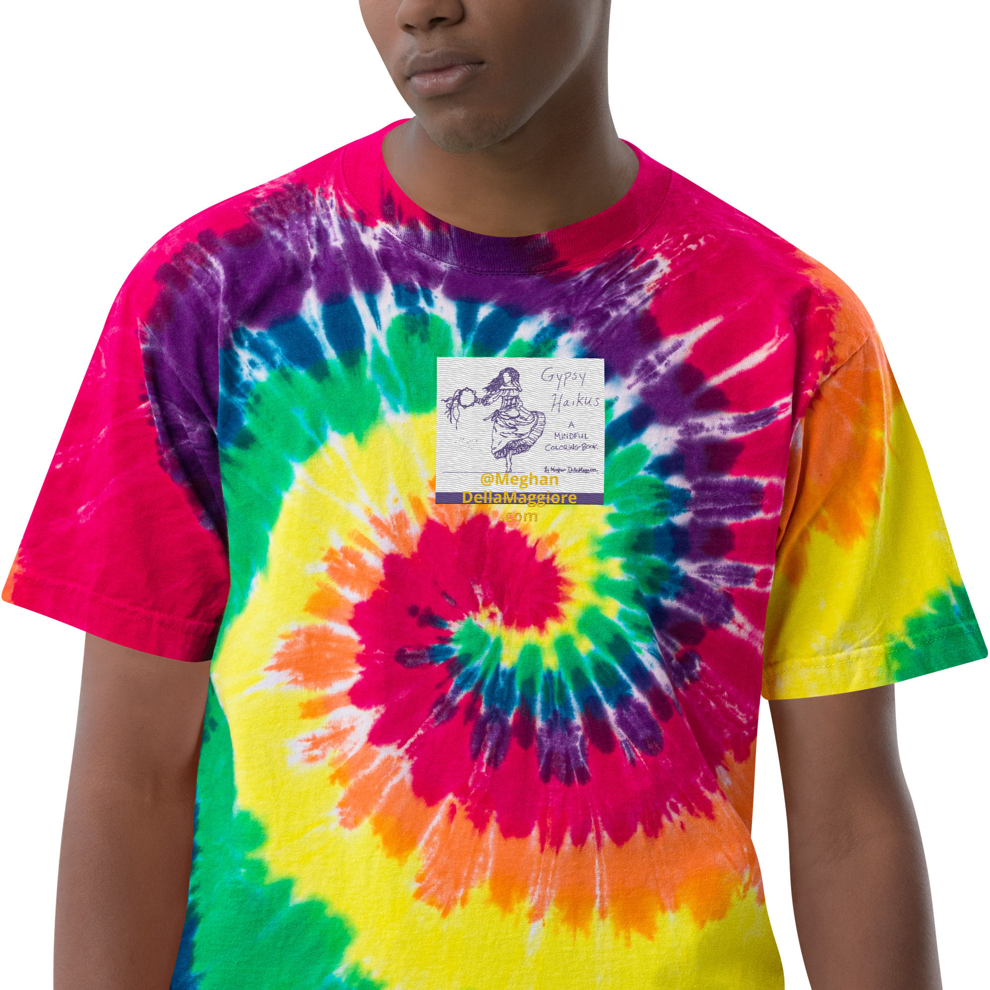 oversized tie-dye t-shirt | Gypsy Haikus: Not All Who Wander...