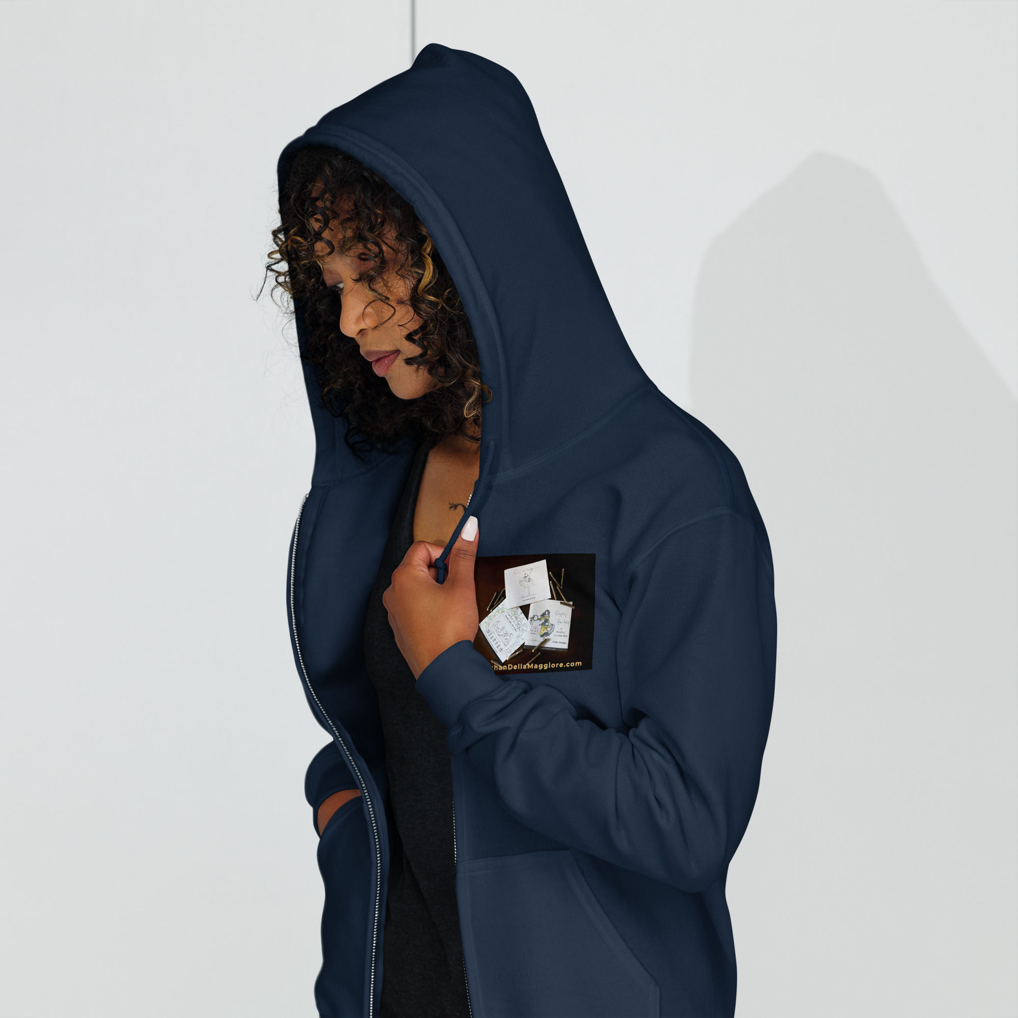 unisex heavy blend zip hoodie