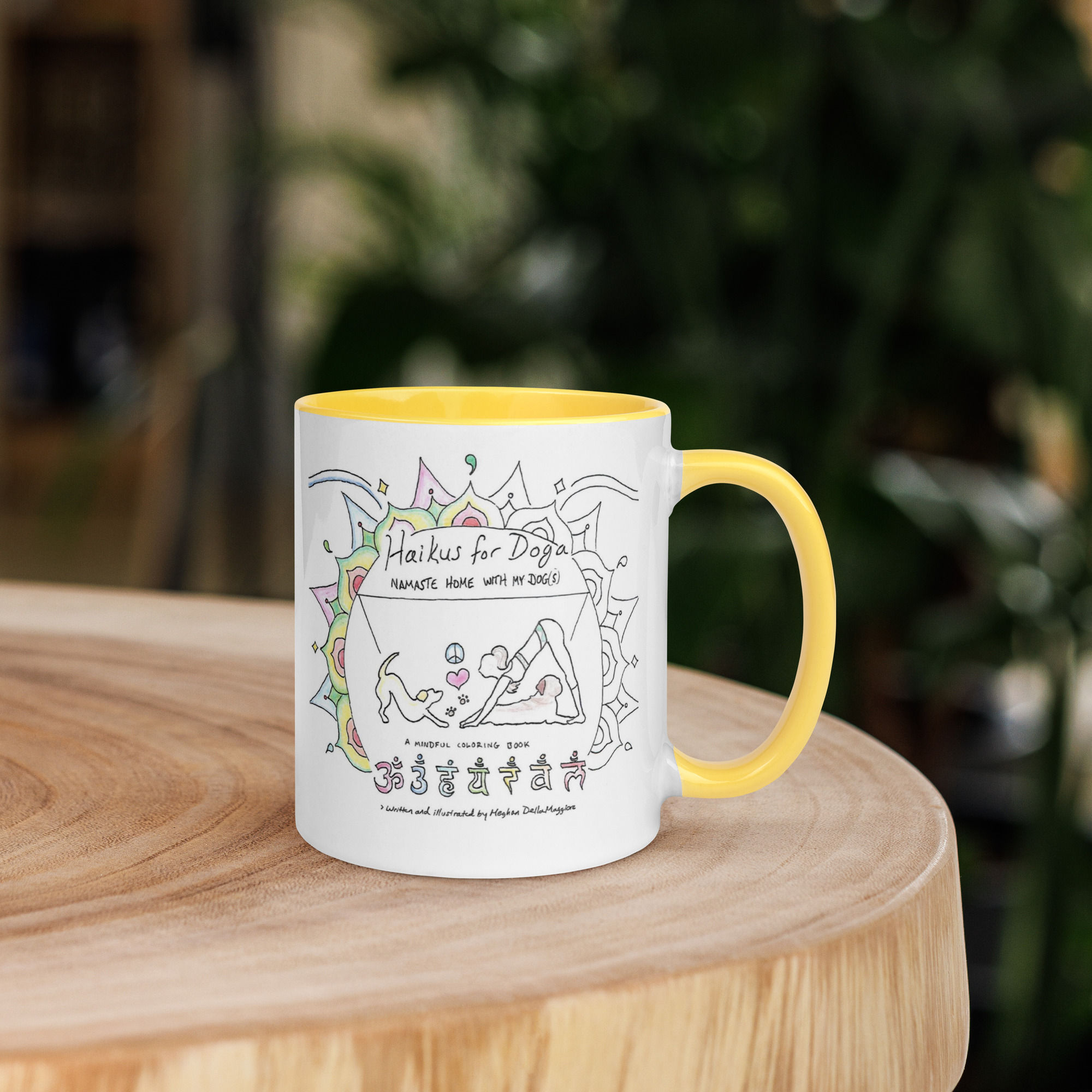 mug with color | Haikus for Doga