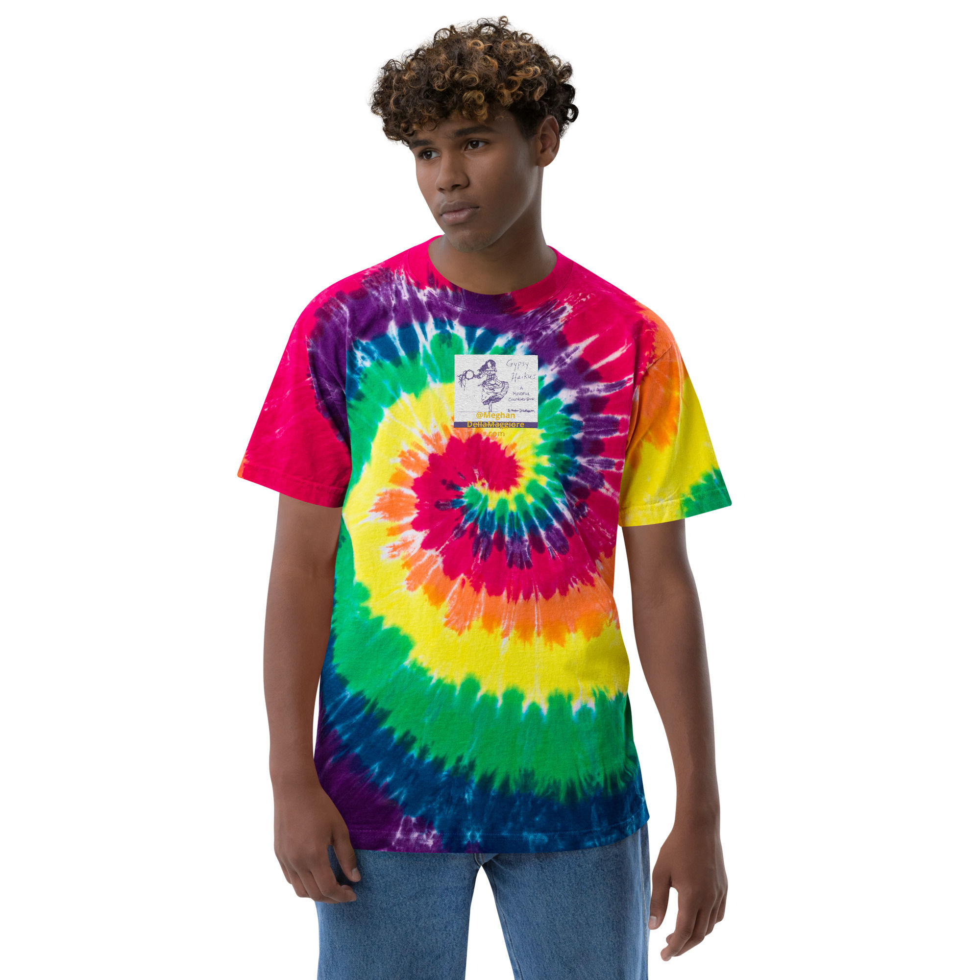 oversized tie-dye t-shirt | Gypsy Haikus: Not All Who Wander...