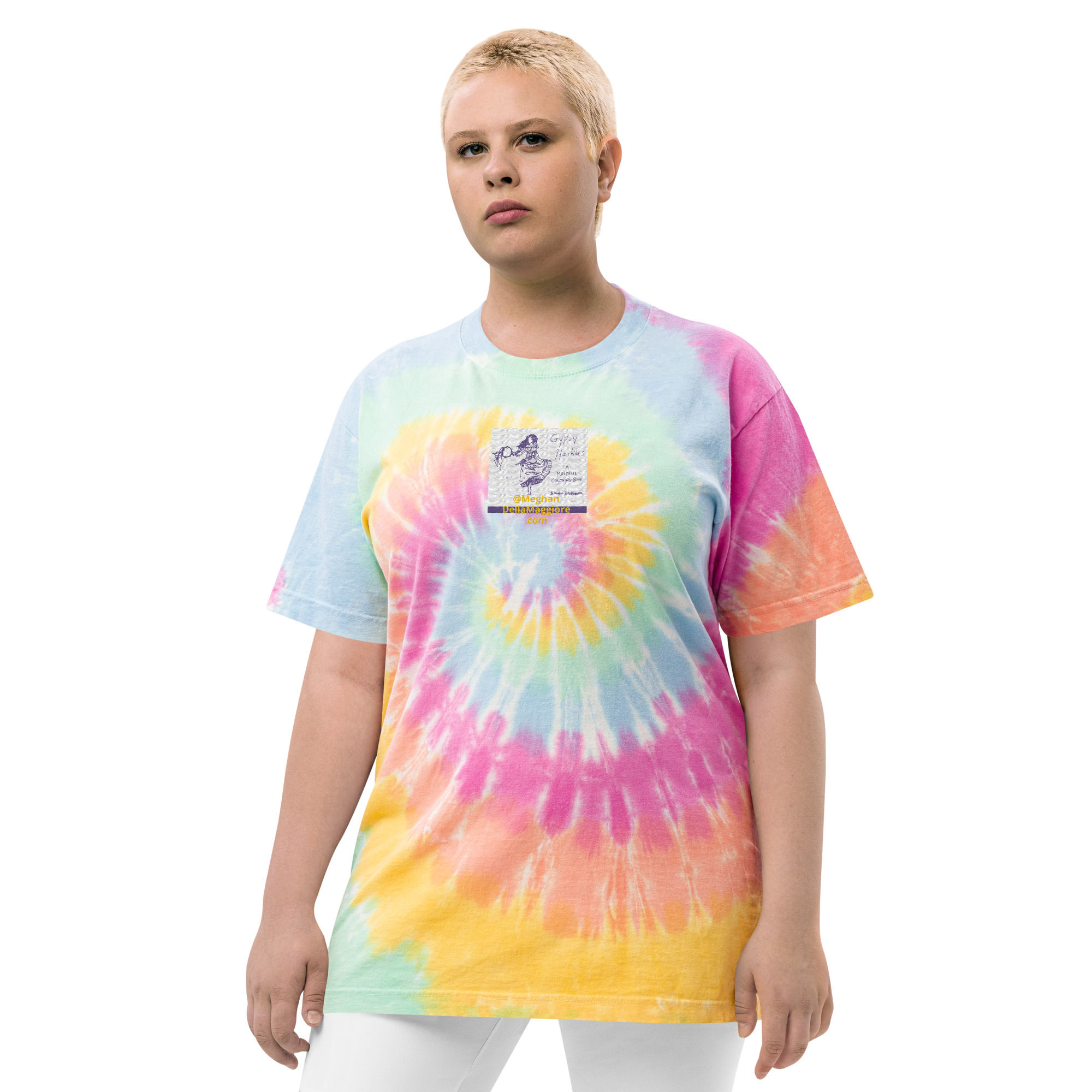oversized tie-dye t-shirt | Gypsy Haikus: Not All Who Wander...