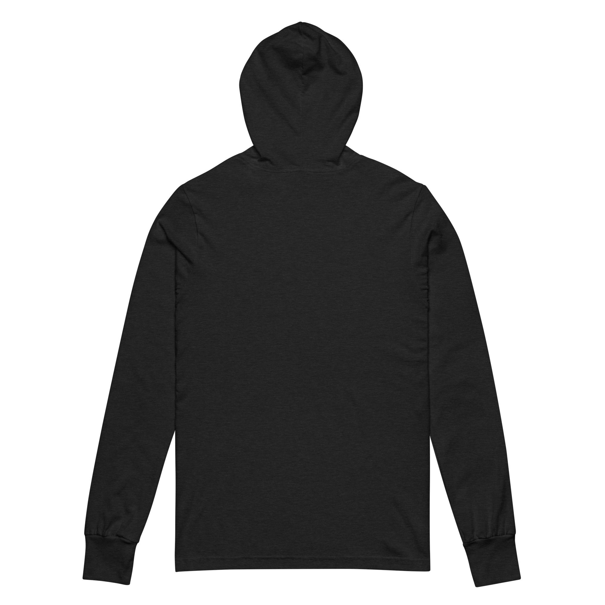 unisex hooded long-sleeve tee