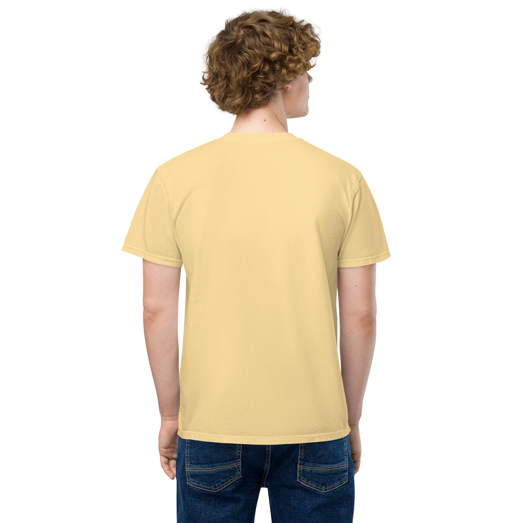 unisex garment-dyed pocket t-shirt