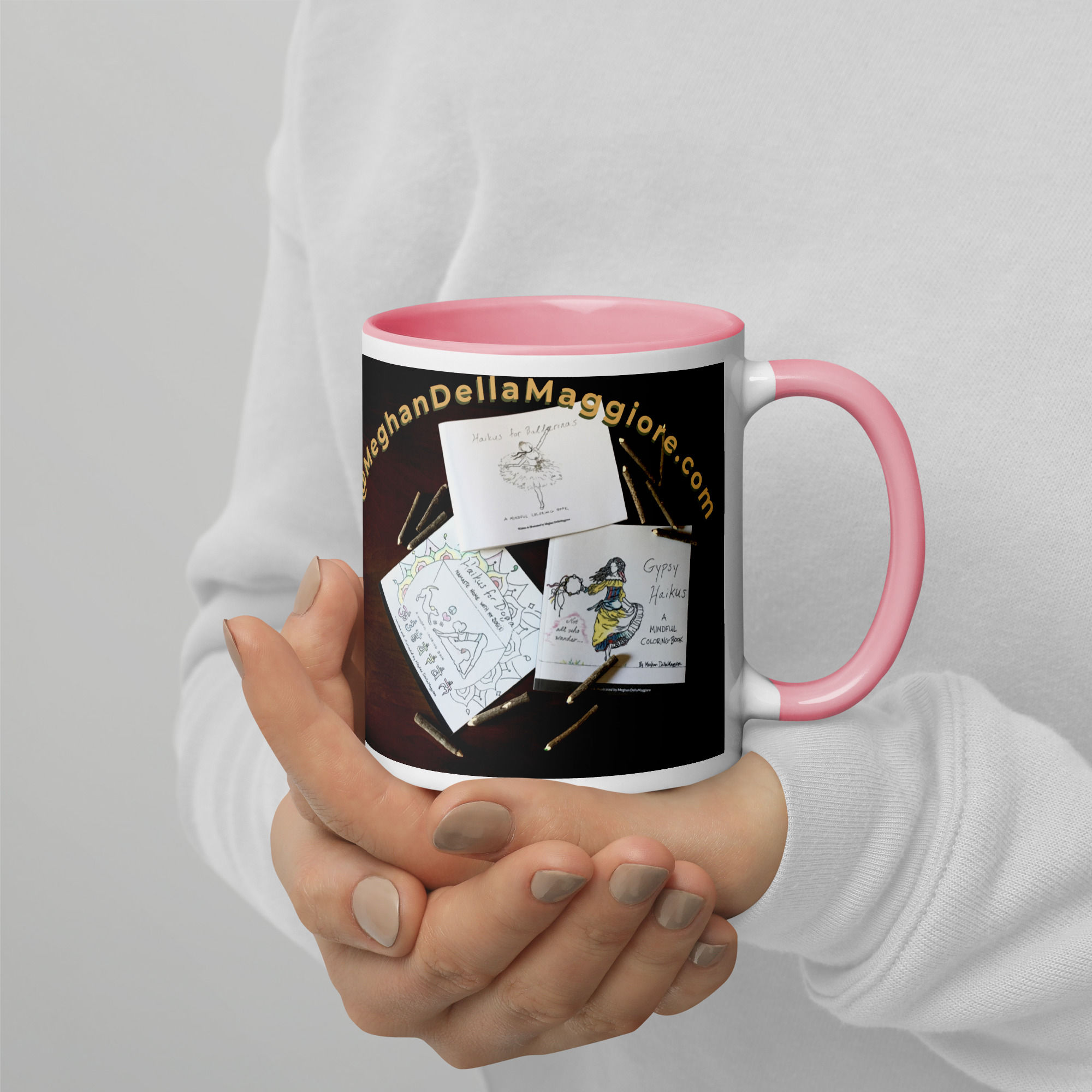 mug with color inside | namaste home collection©