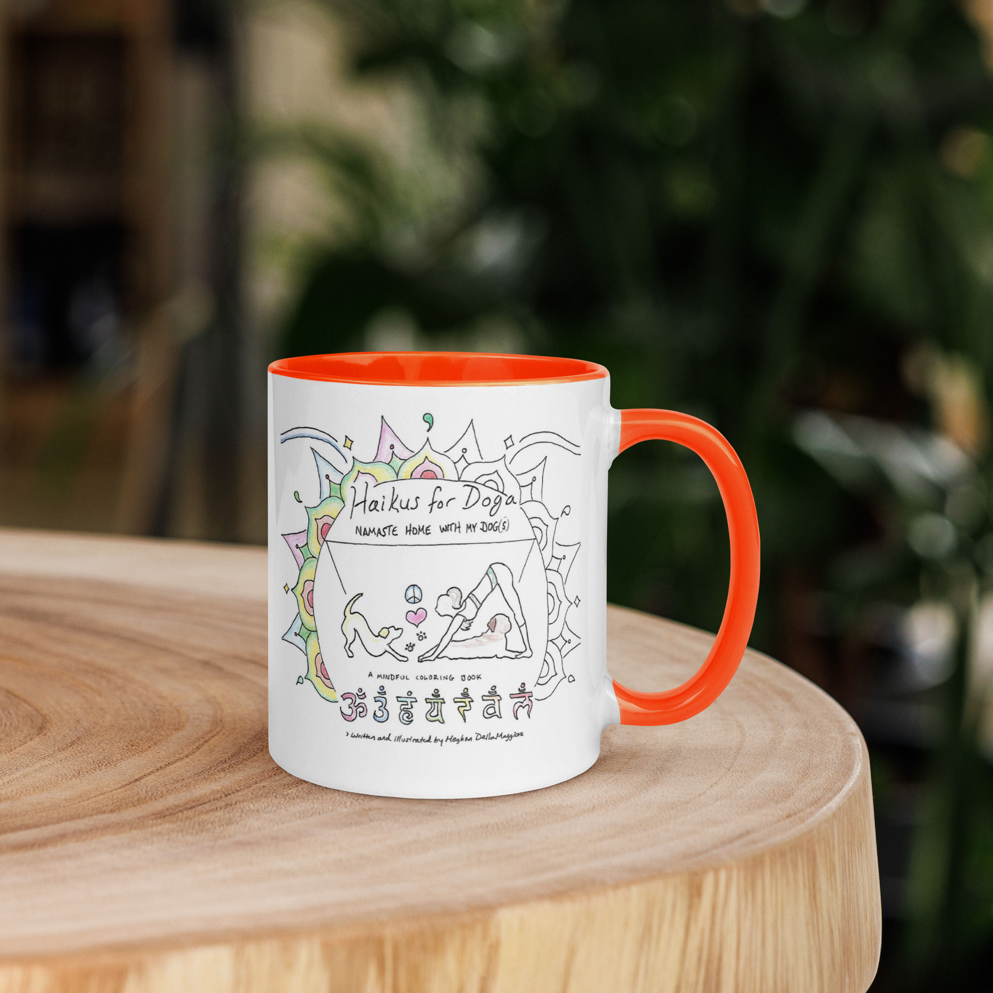 mug with color | Haikus for Doga