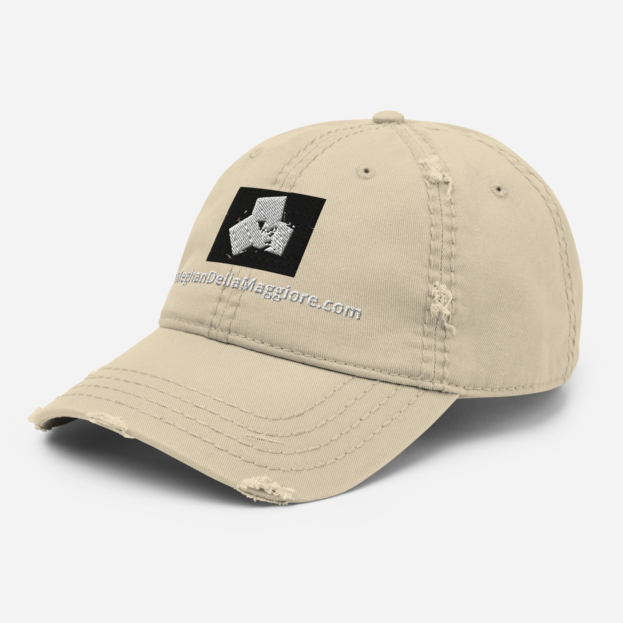 distressed dad hat