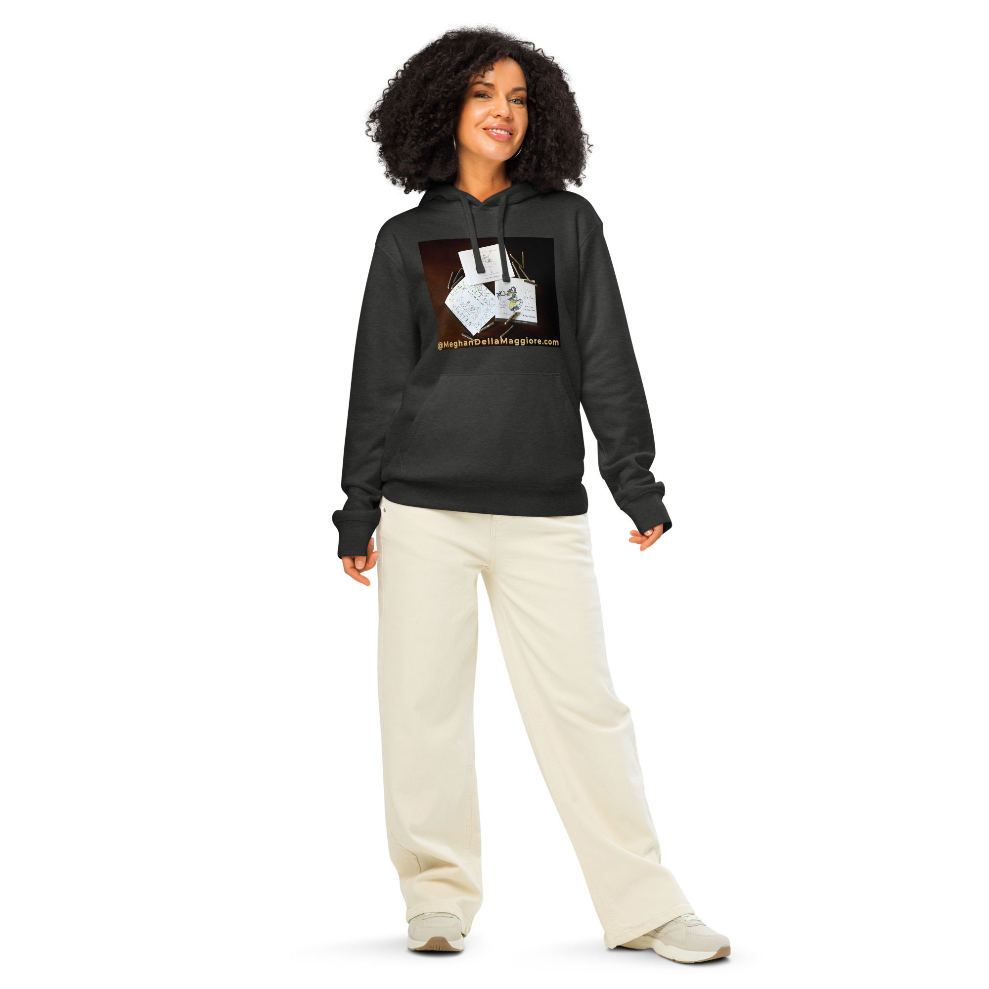 unisex organic mid-weight hoodie
