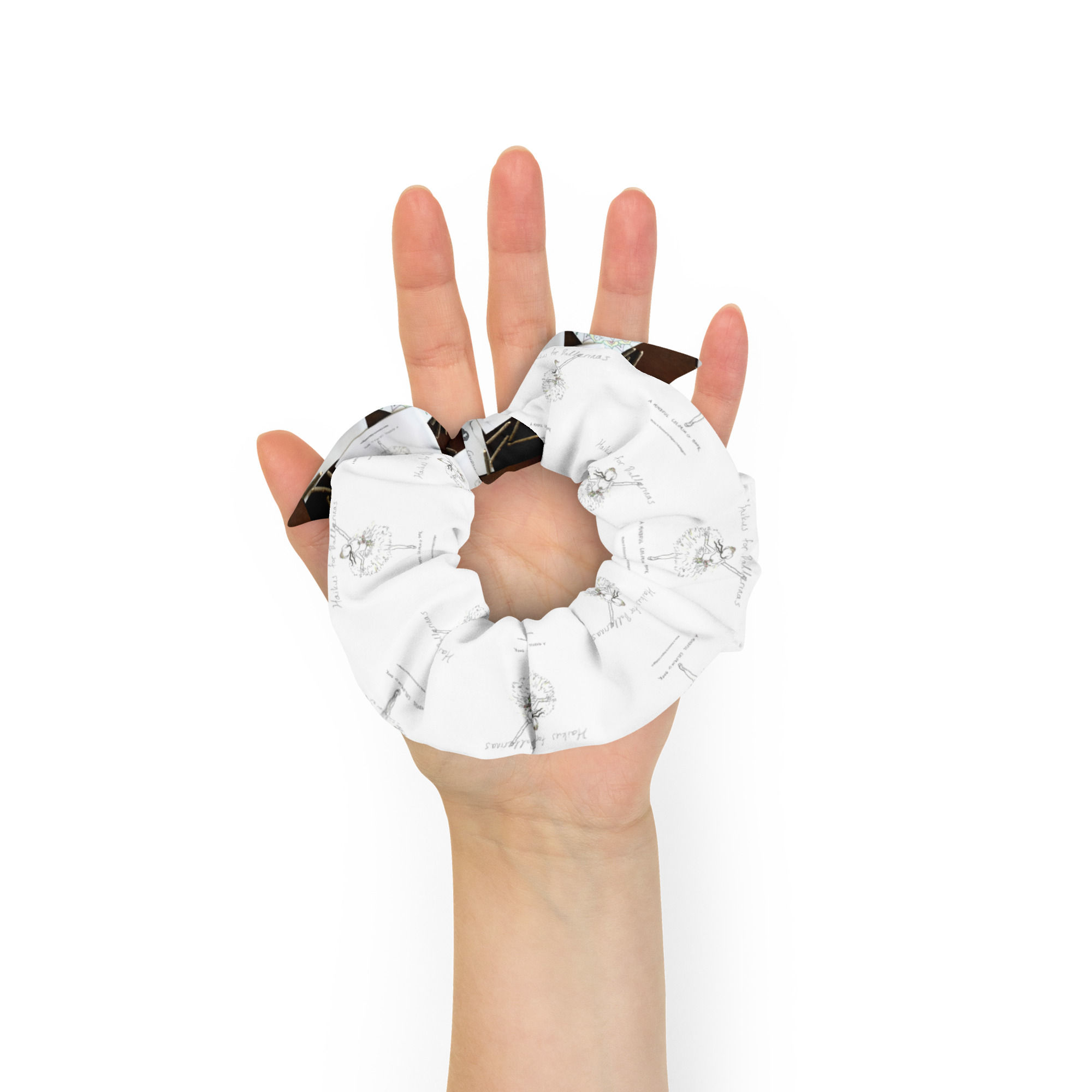 recycled scrunchie | Haikus for Ballerinas