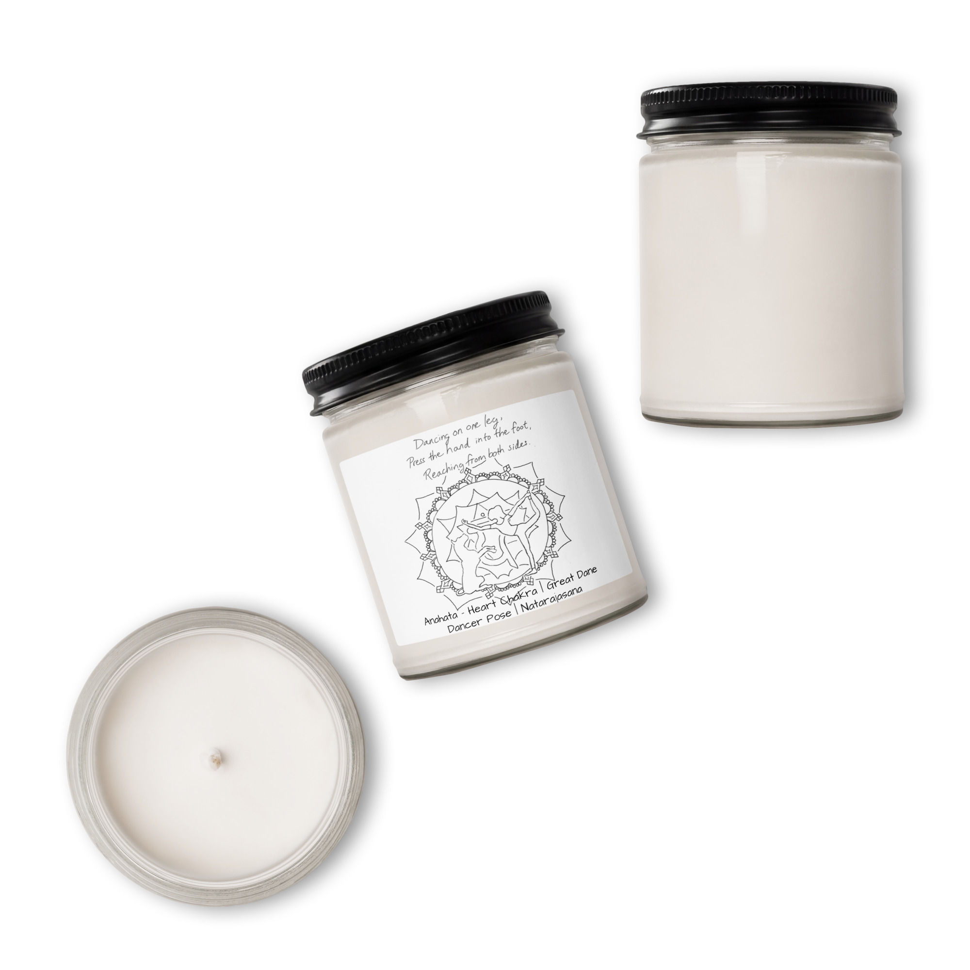 great dane doga haiku scented soy candle | namaste home collection©