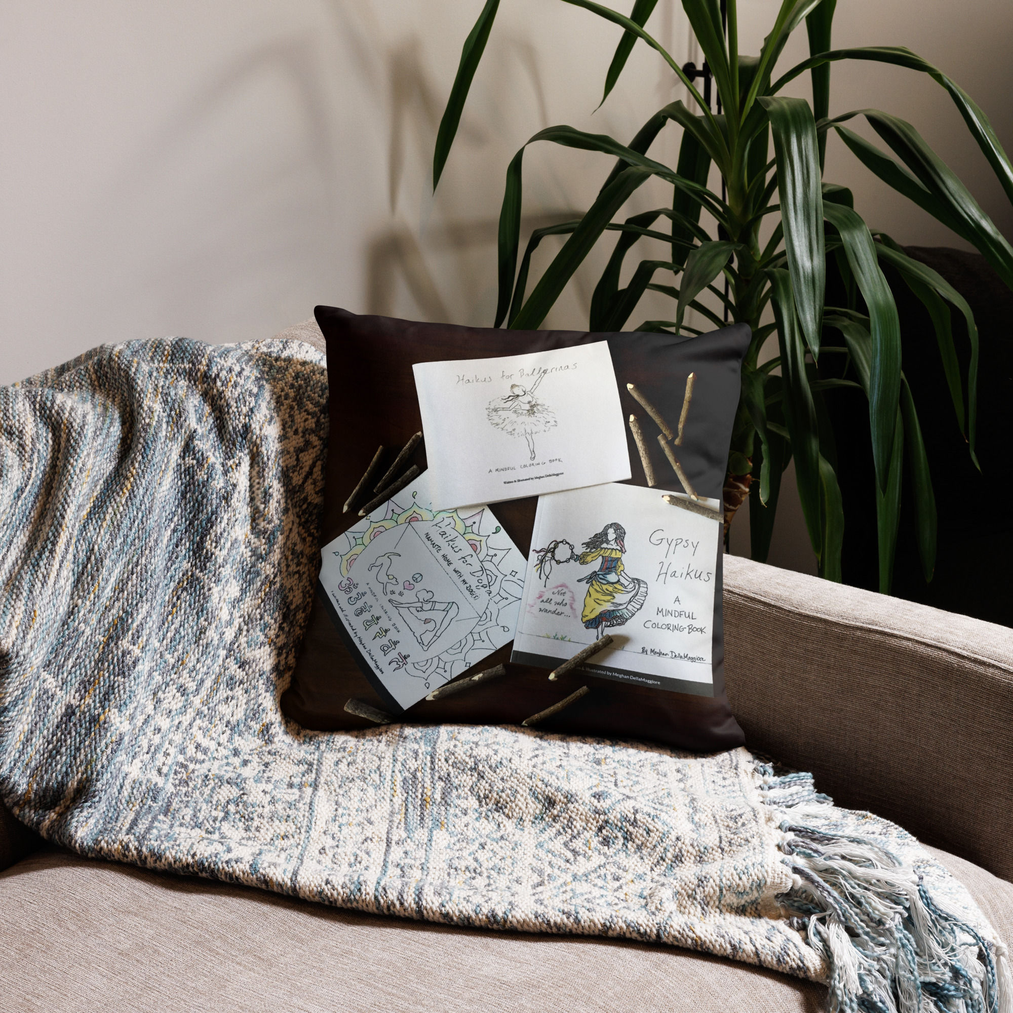 decorative pillow | namaste home collection©