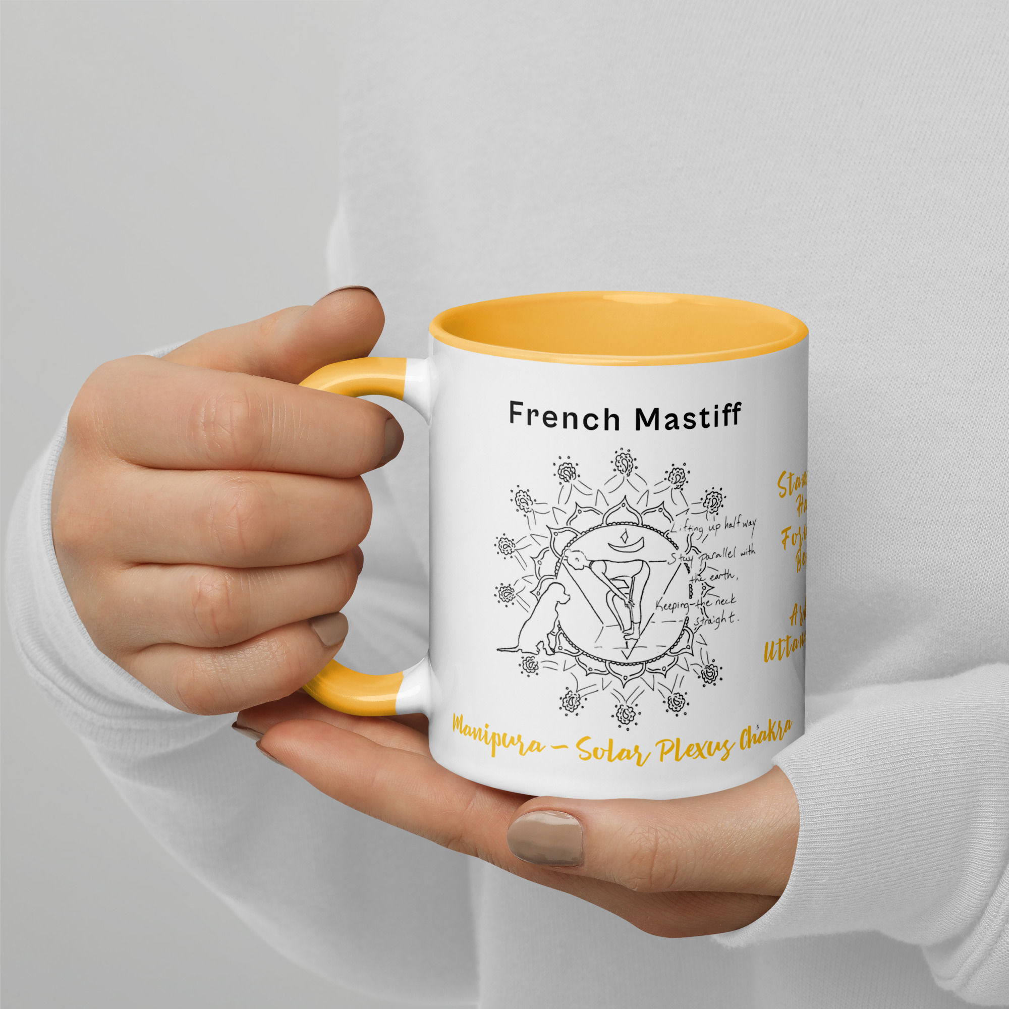 french mastiff doga haiku mug with color | namaste home collection©