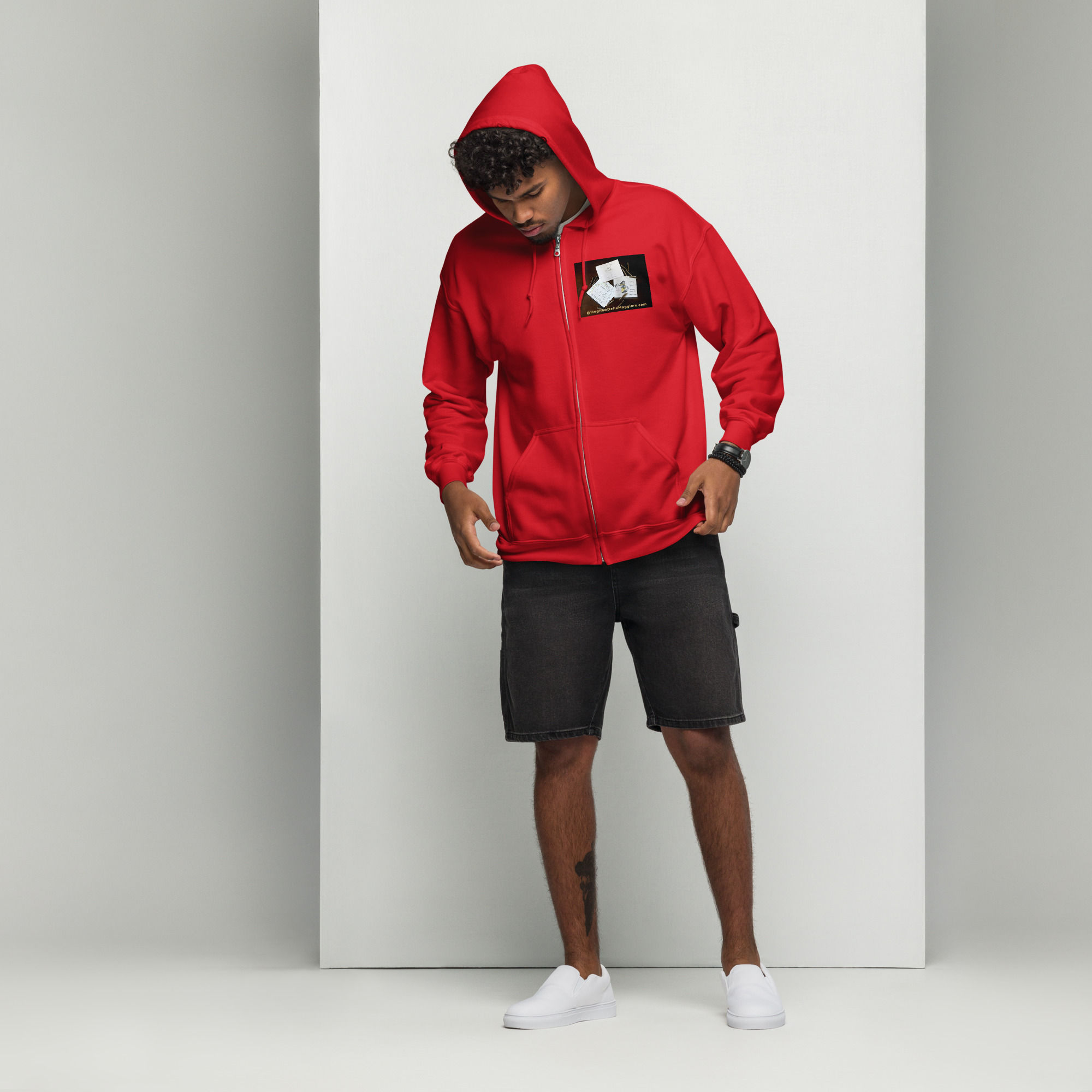 unisex heavy blend zip hoodie