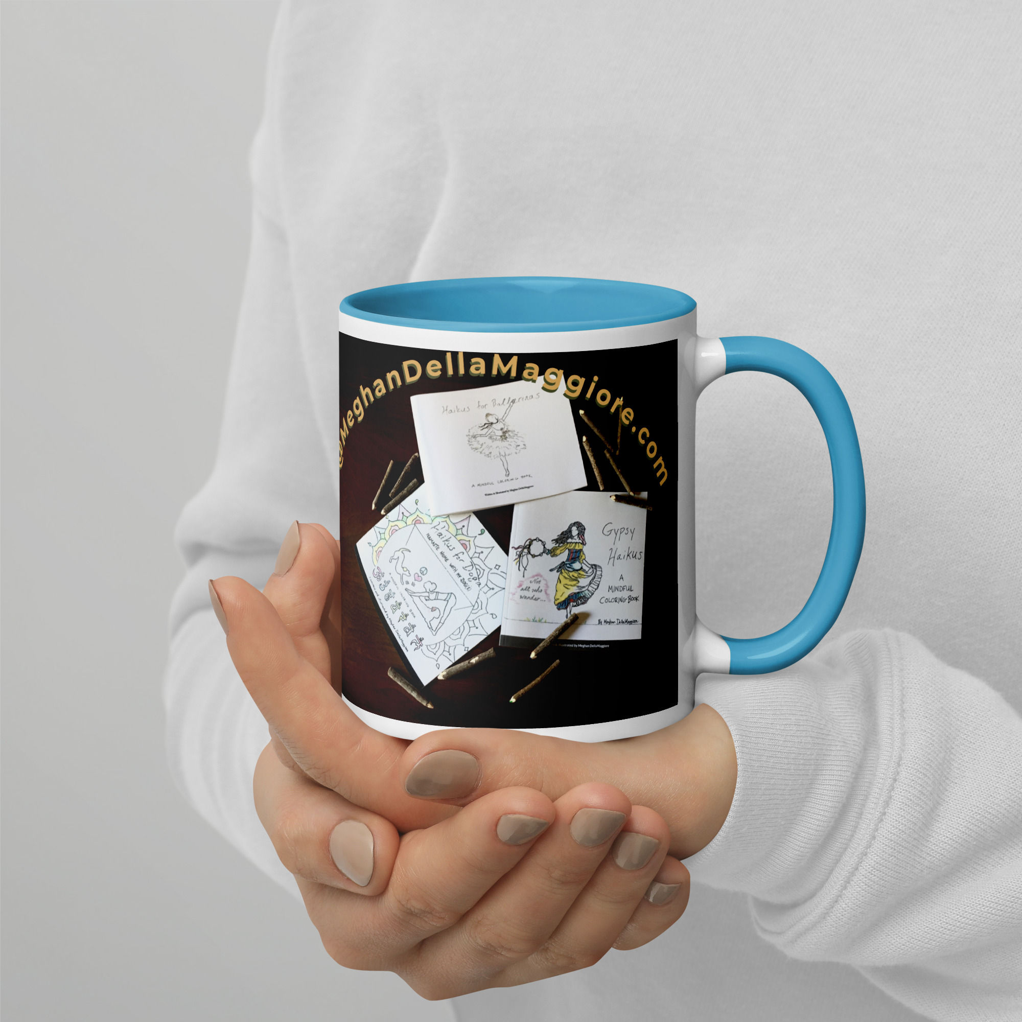 mug with color inside | namaste home collection©