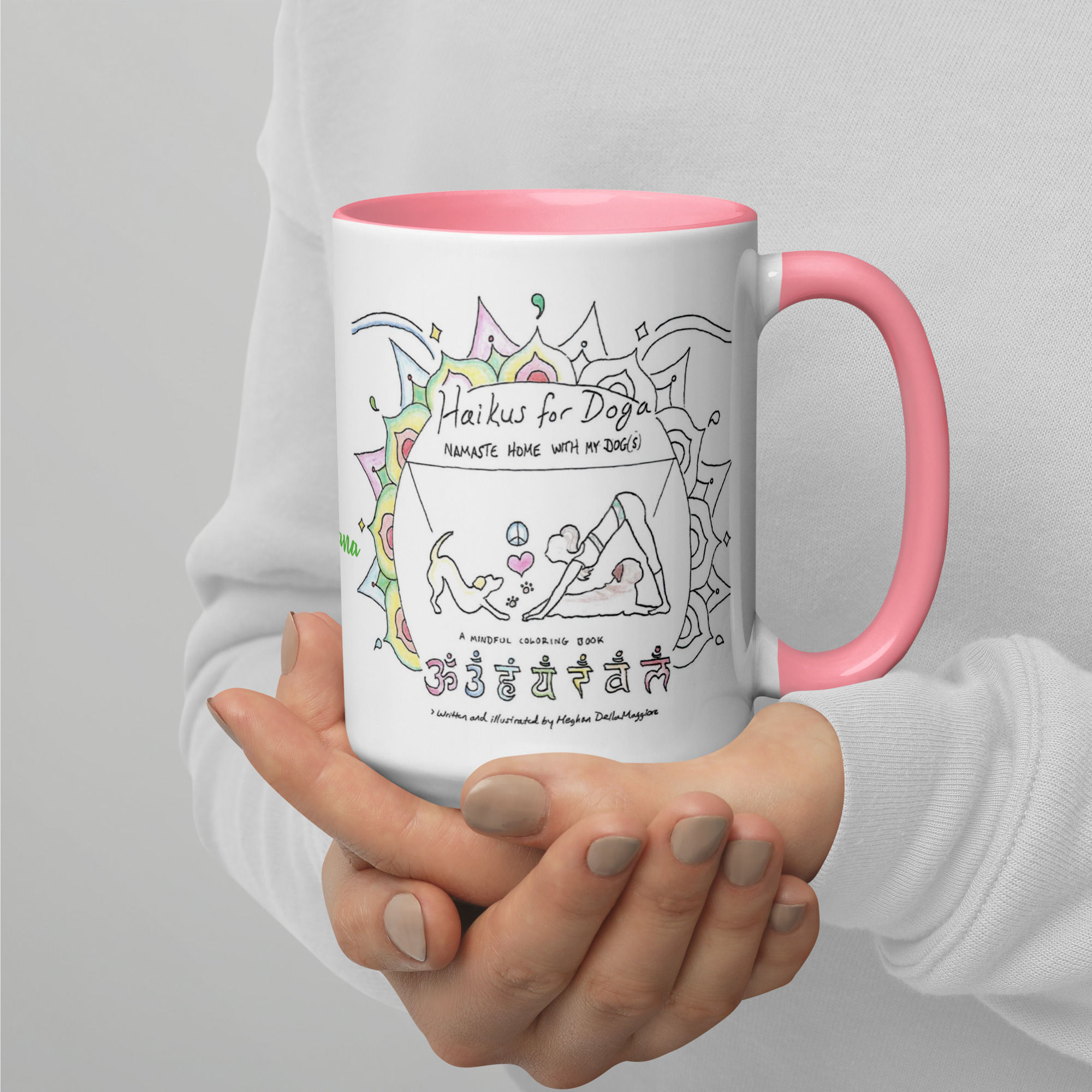 great dane doga haiku mug with color | namaste home collection©
