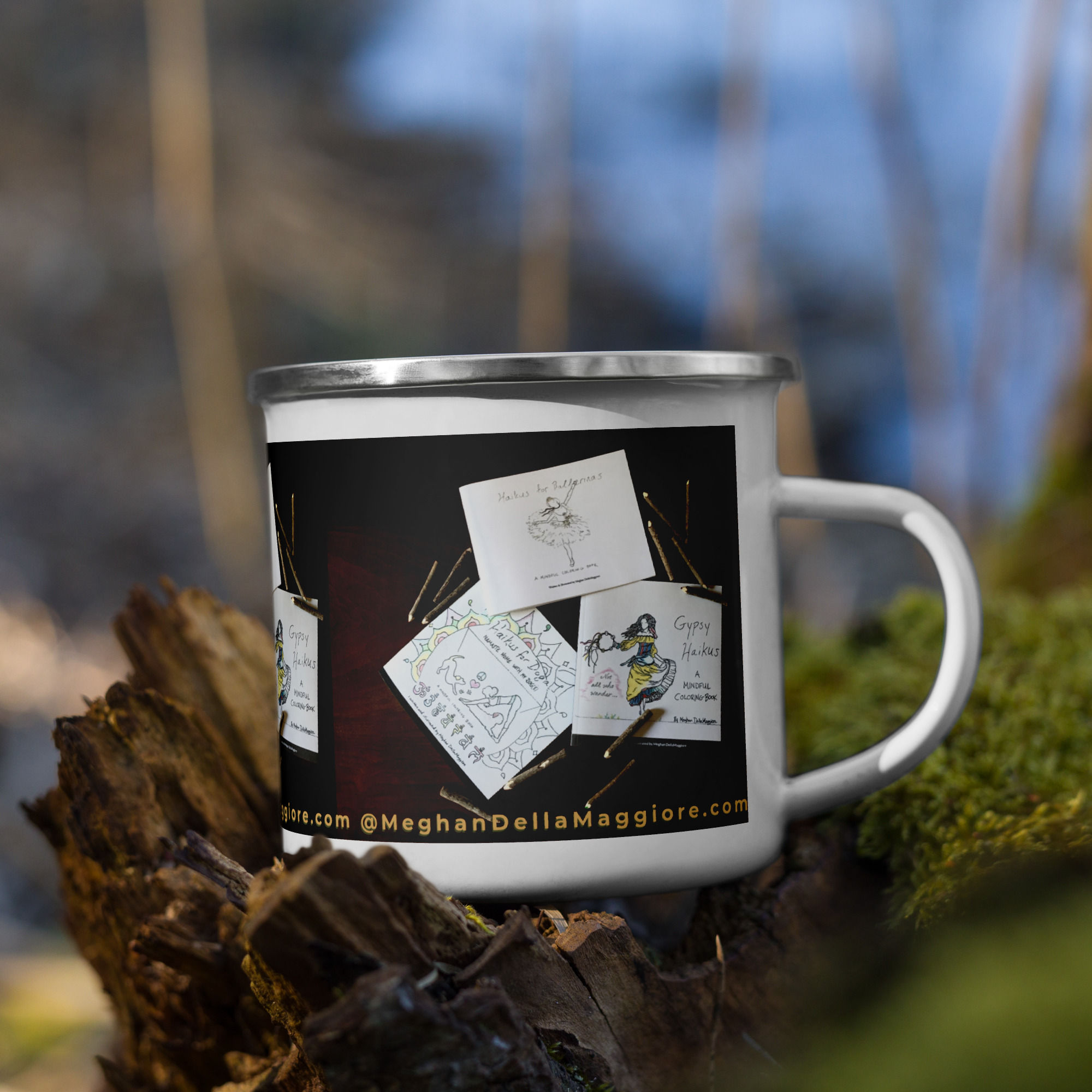 enamel mug | namaste home collection©