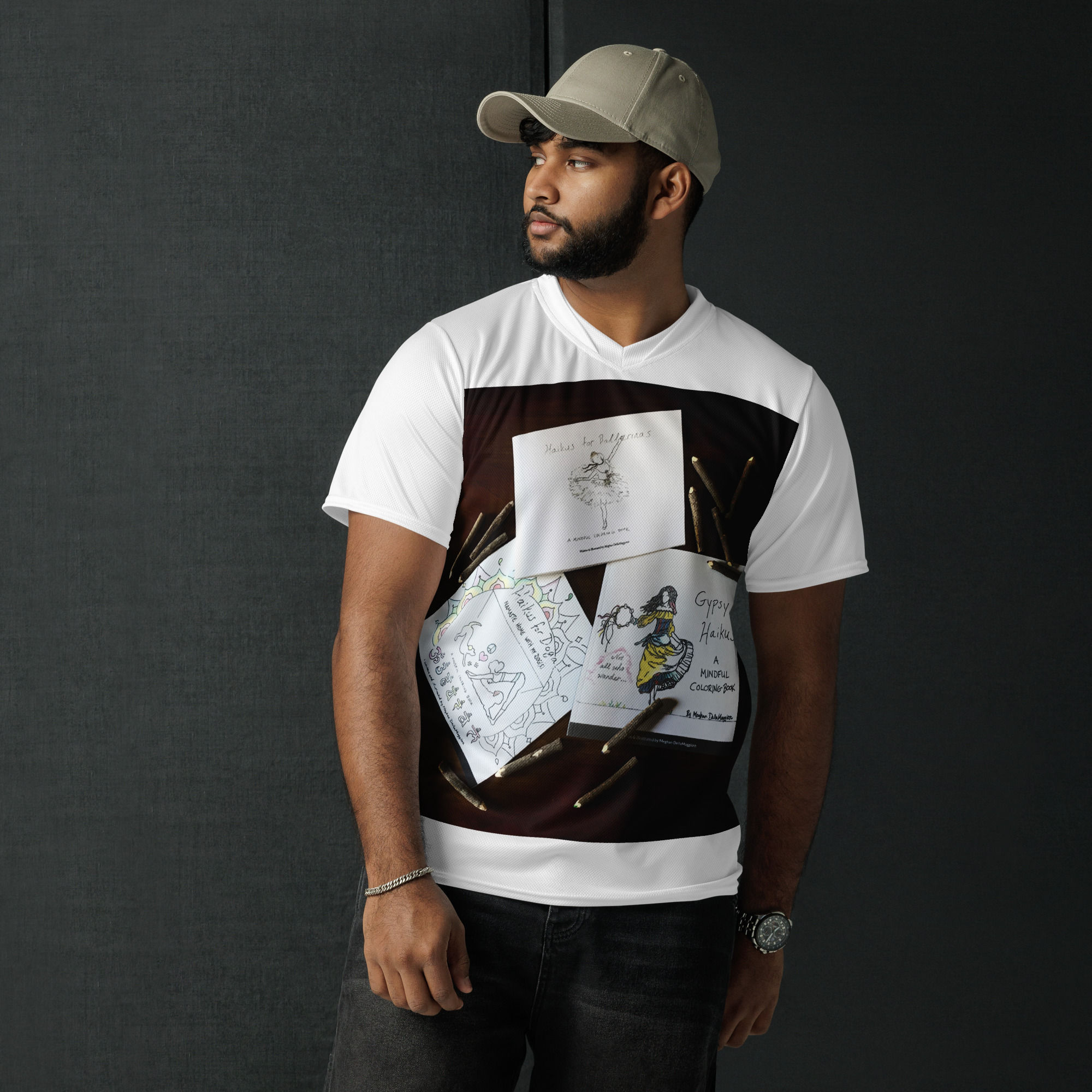 recycled unisex sports jersey