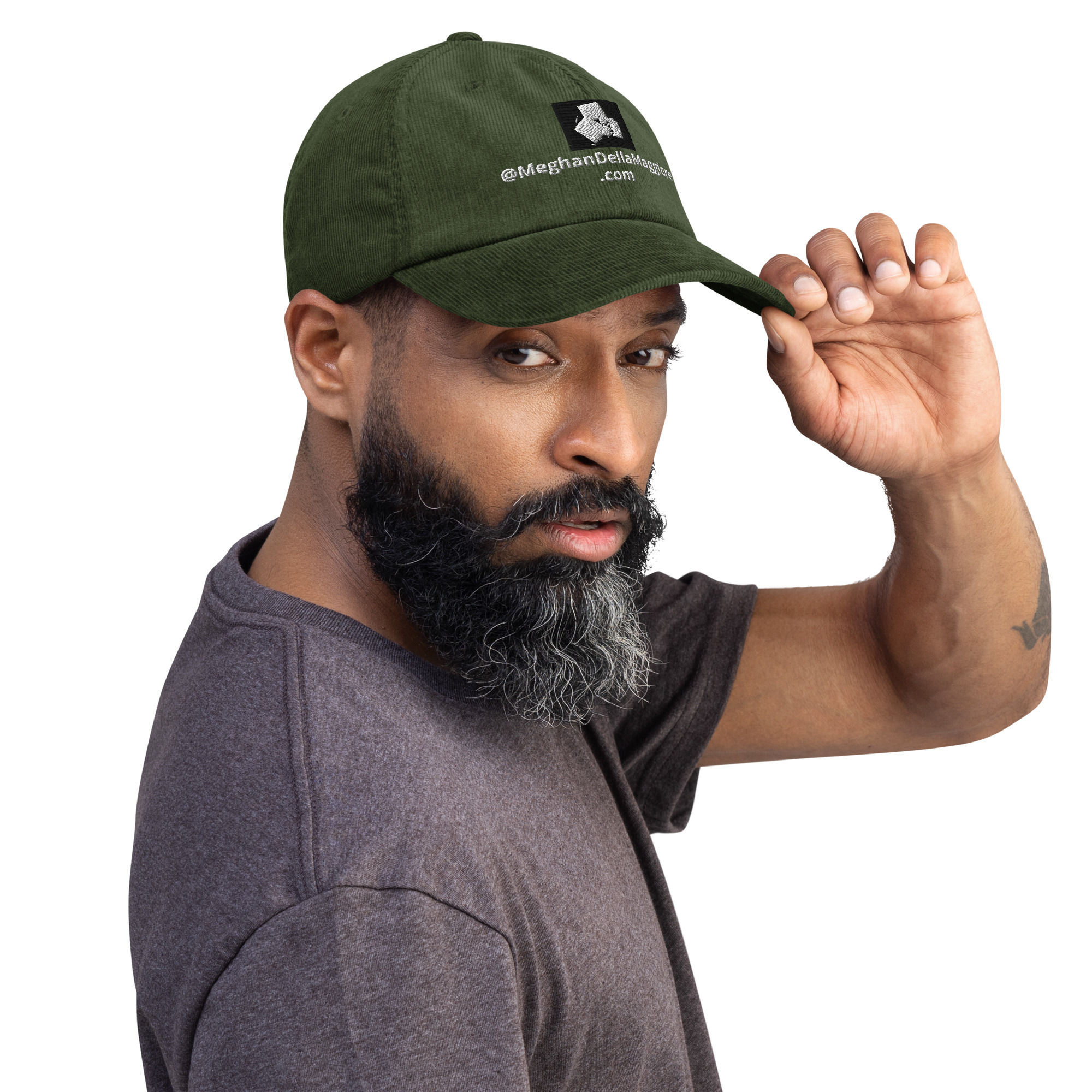 corduroy hat