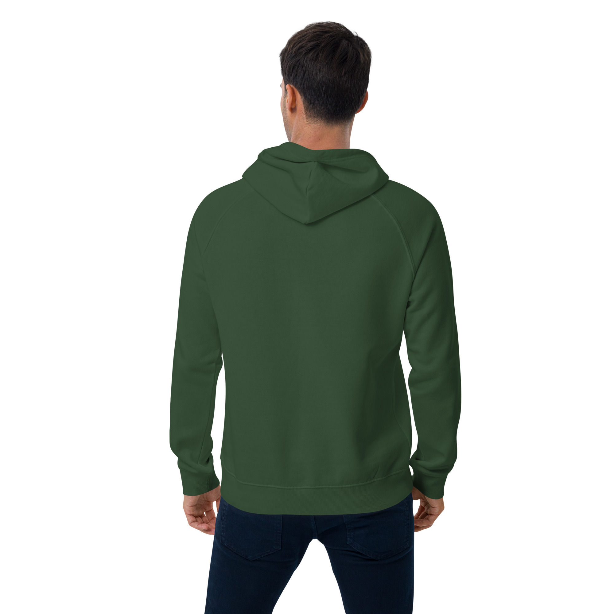 unisex eco raglan hoodie