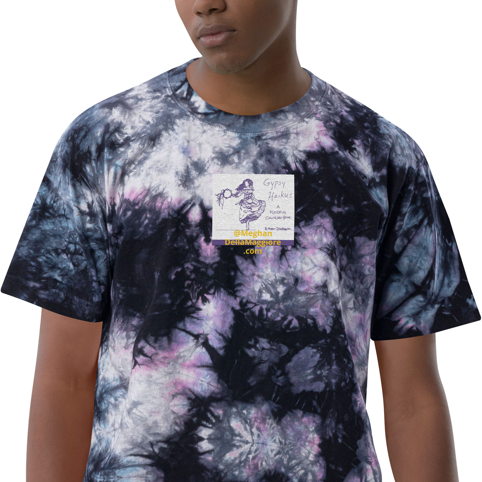 oversized tie-dye t-shirt | Gypsy Haikus: Not All Who Wander...