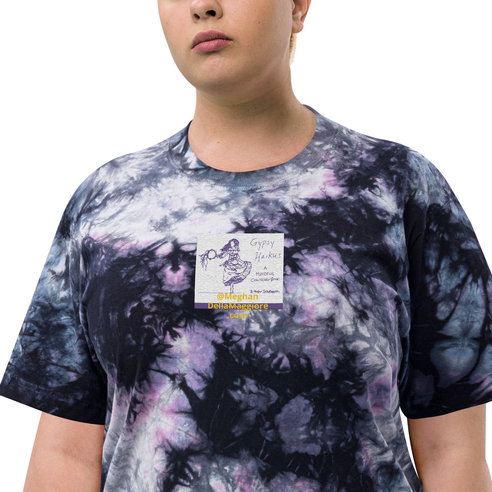 oversized tie-dye t-shirt | Gypsy Haikus: Not All Who Wander...