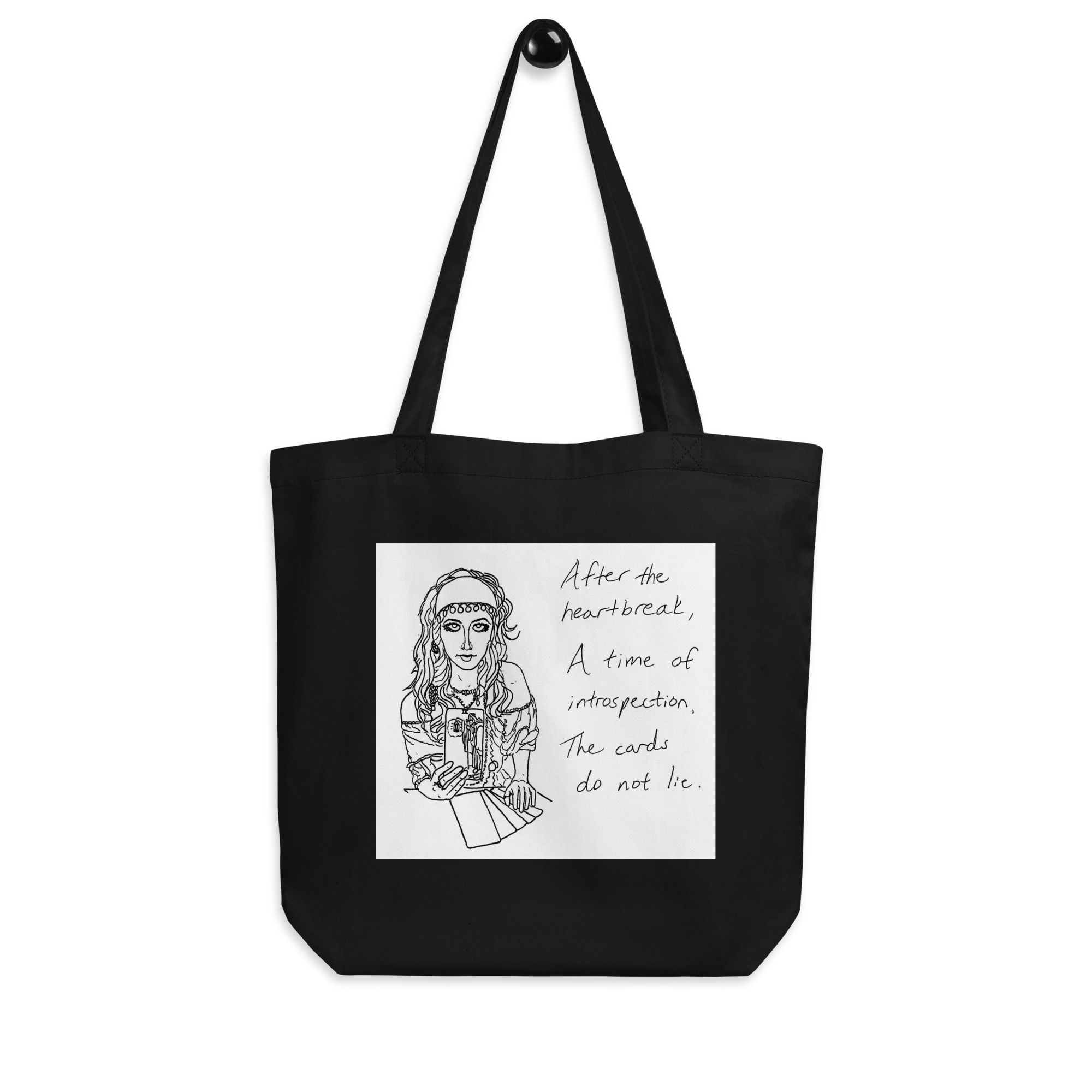 sixteenth gypsy haiku eco tote bag | Not All Who Wander...